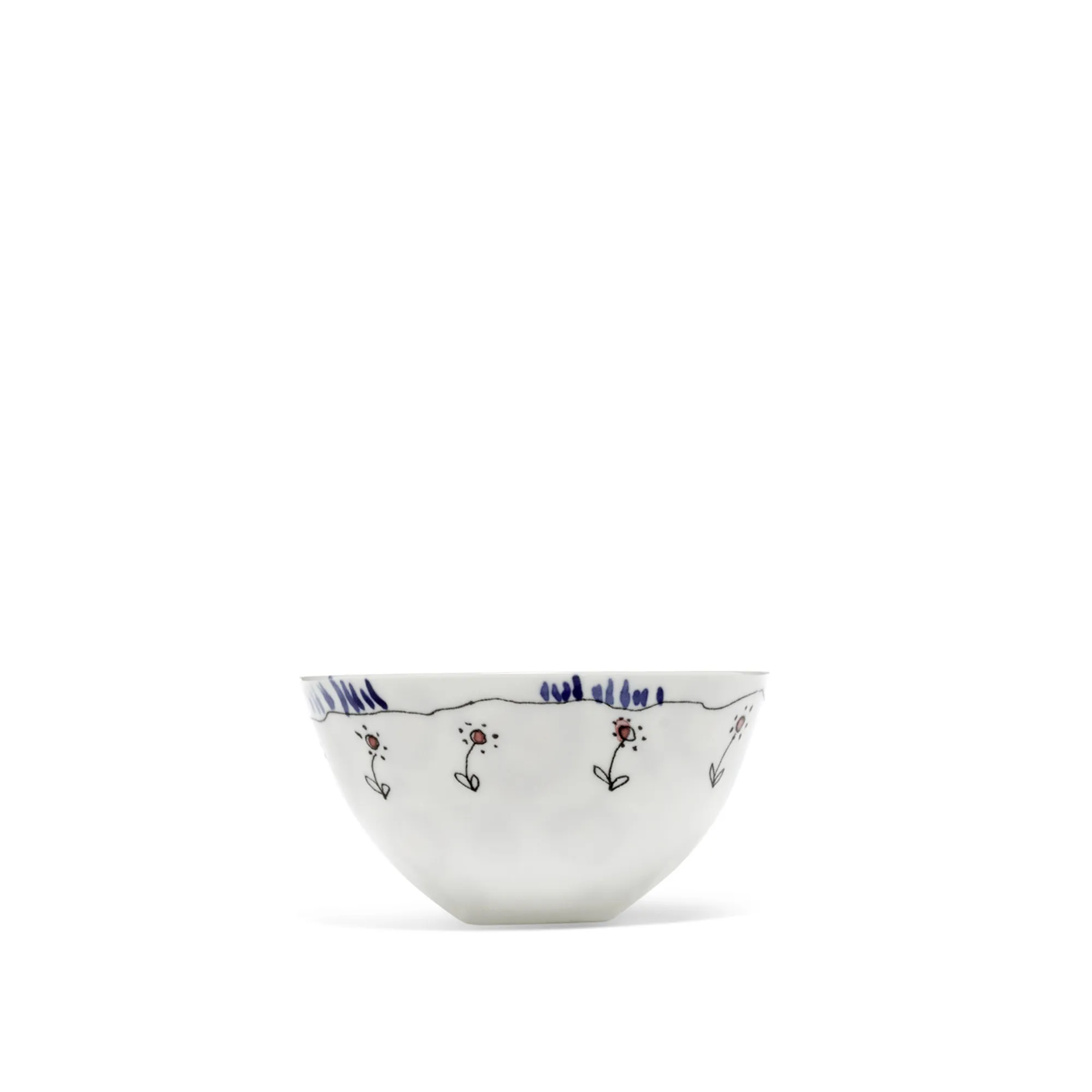 Serving Bowl M Anemone Milk - Set of 2