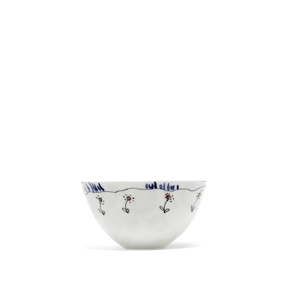 Serving Bowl M Anemone Milk - Set of 2