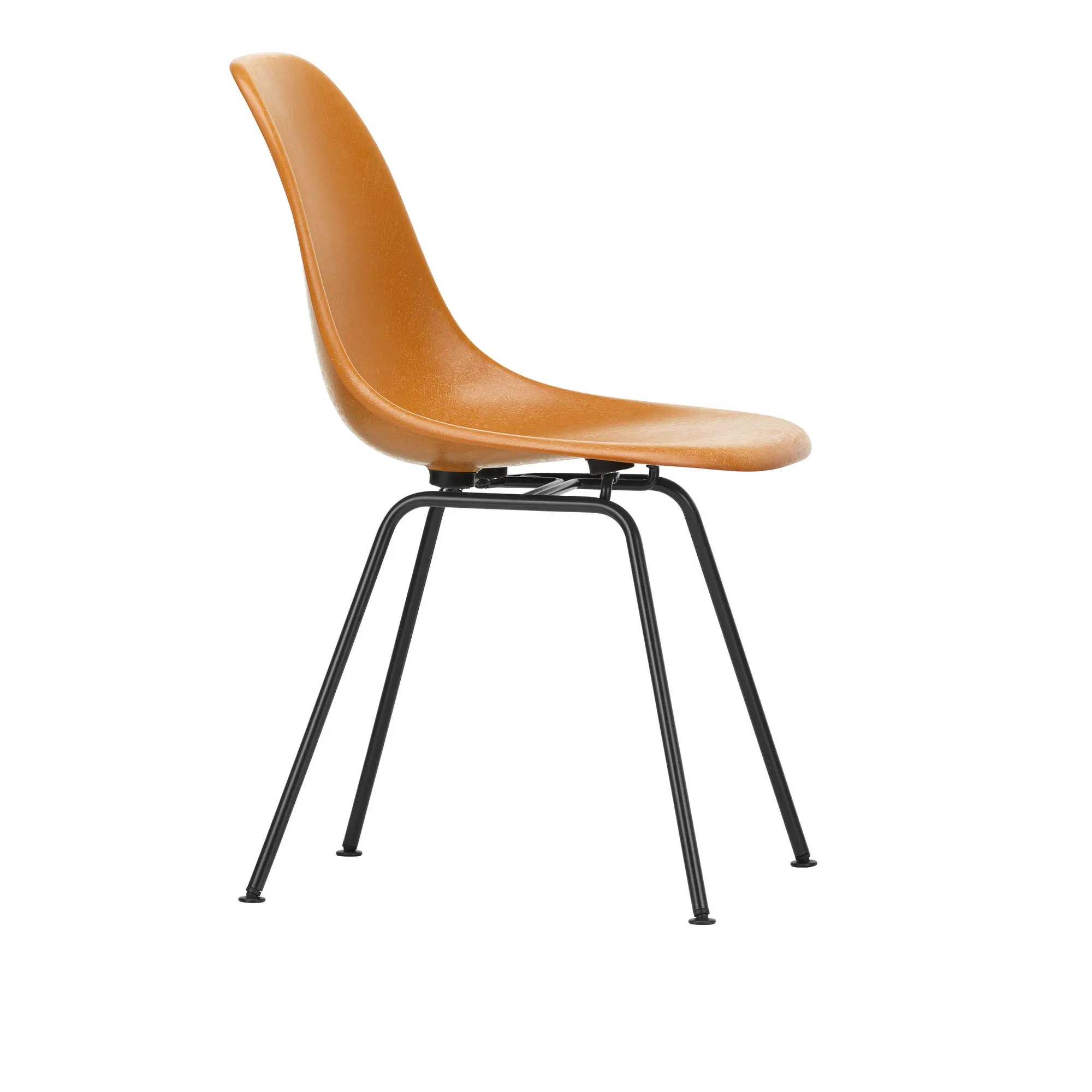 Eames Fiberglass Chair DSX stol Basic Dark