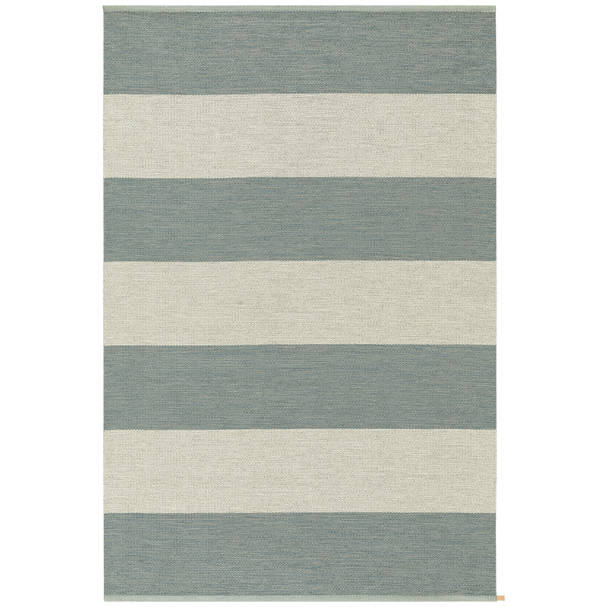 kasthall - wide stripe icon, 195x300cm, polarized blue 251 - ullmattor - gunilla lagerhem ullberg - blå