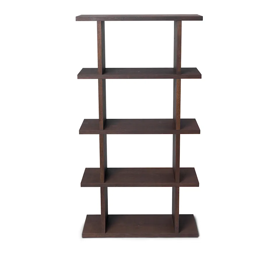 Kona bokhylla 1 x 4 hyllplan