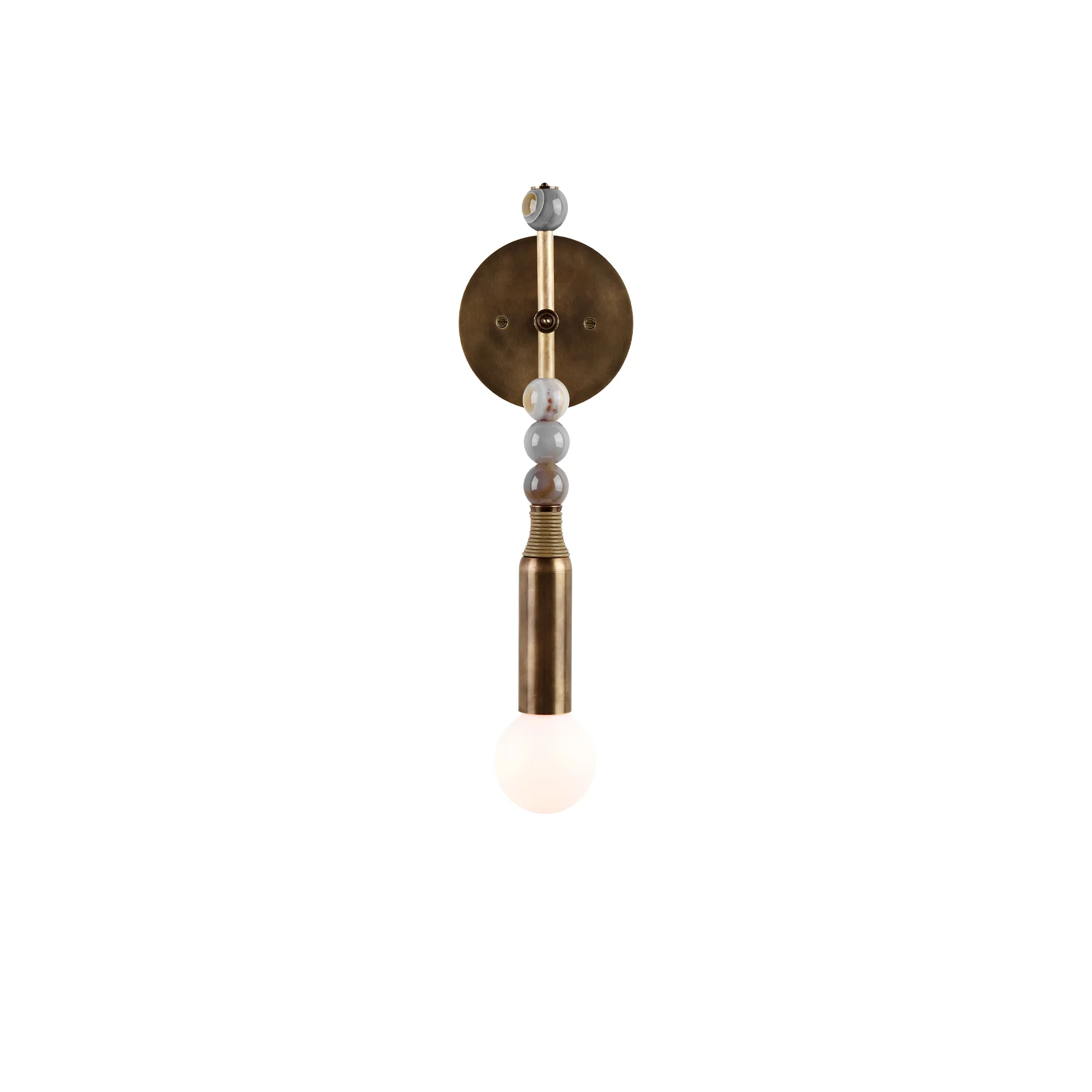 Talisman : 1 Sconce - Aged Brass