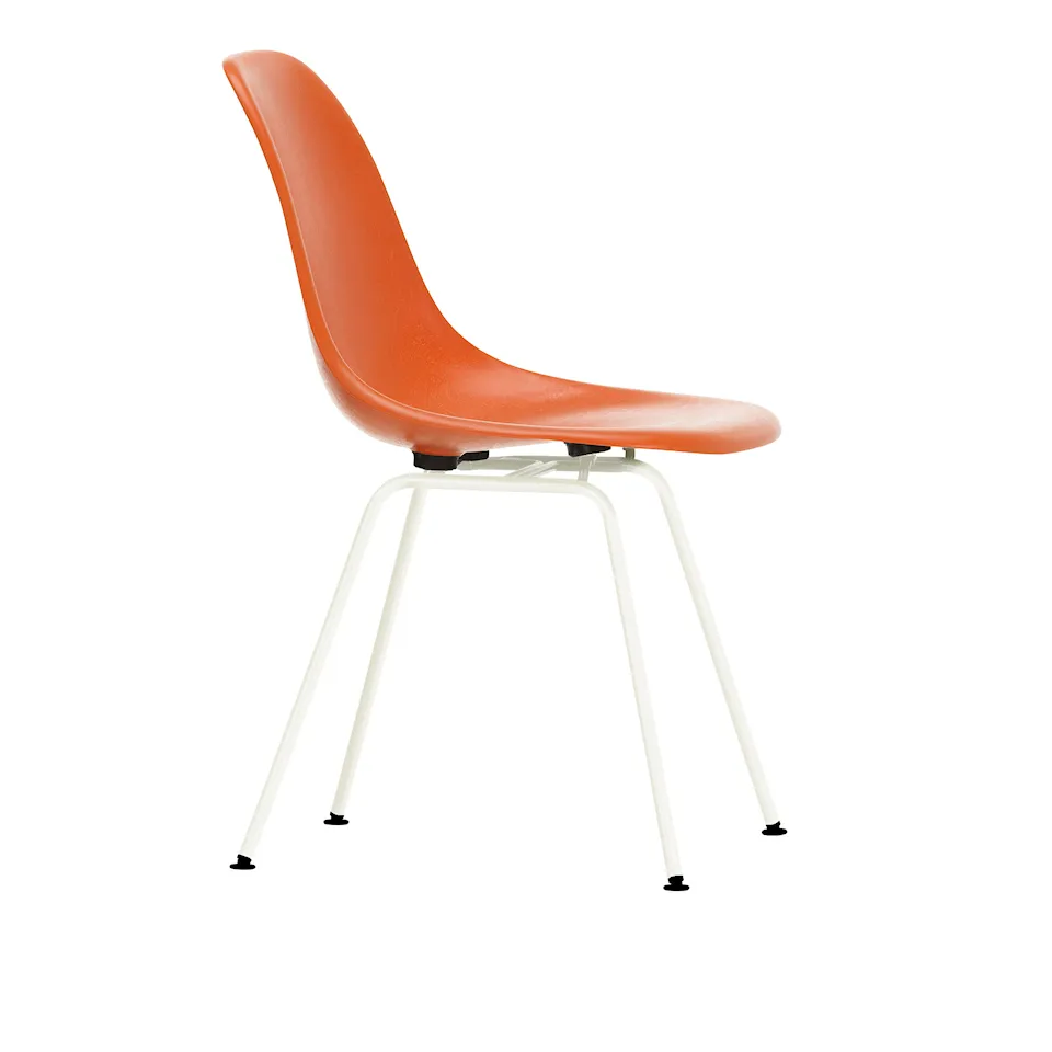 Eames Fiberglass Chair DSX stol White
