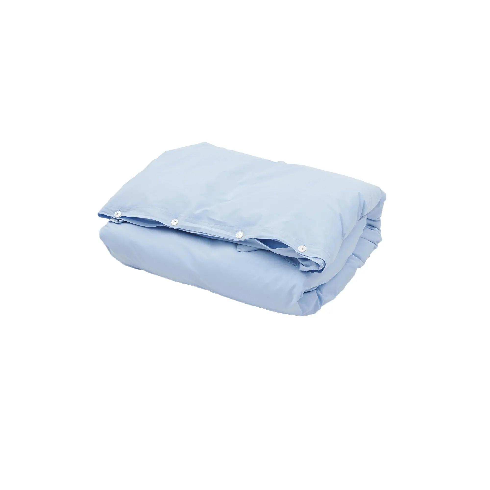 Percale dynetrekk ensfarget 150x210 cm