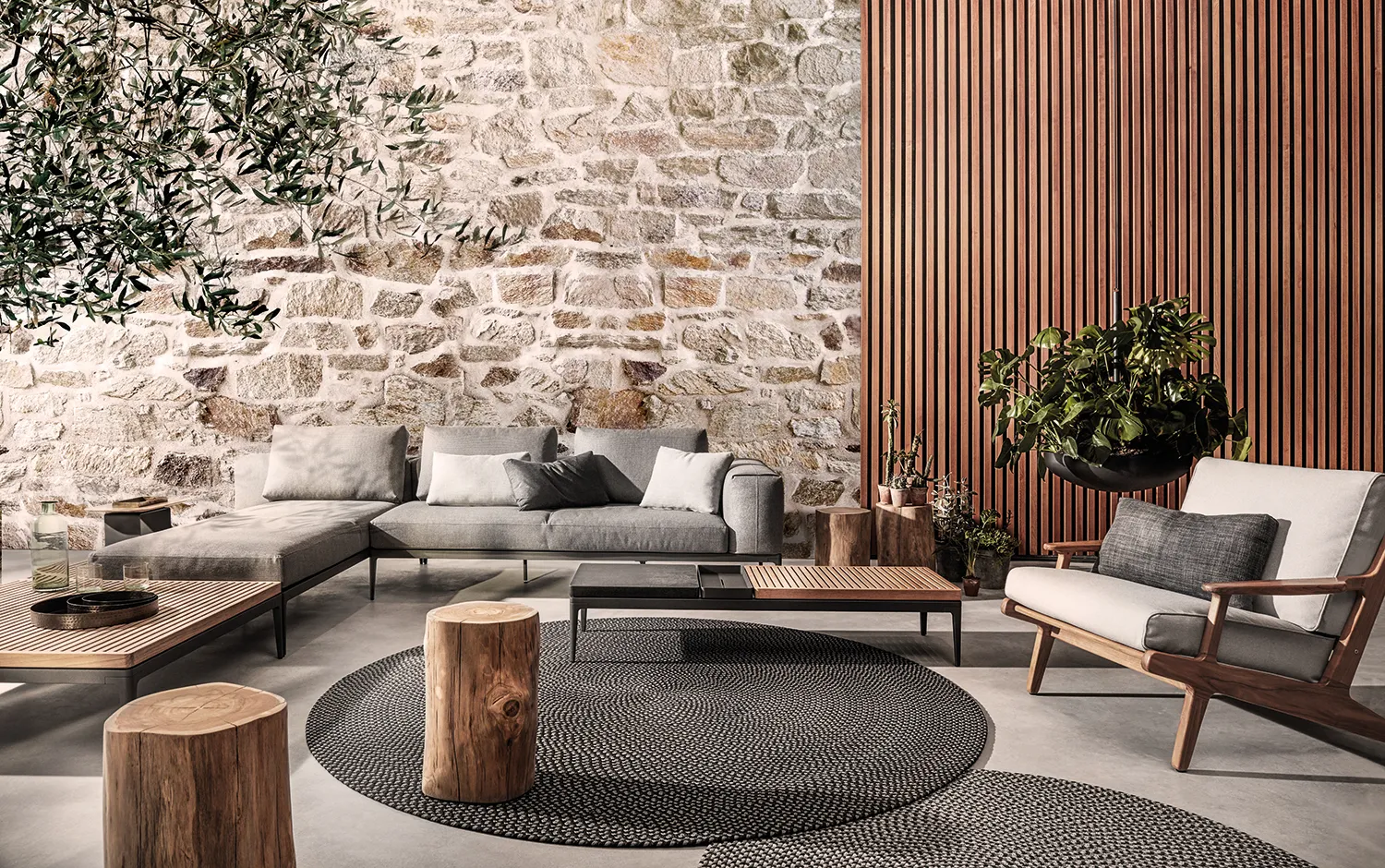 Grid Lounge Sofa