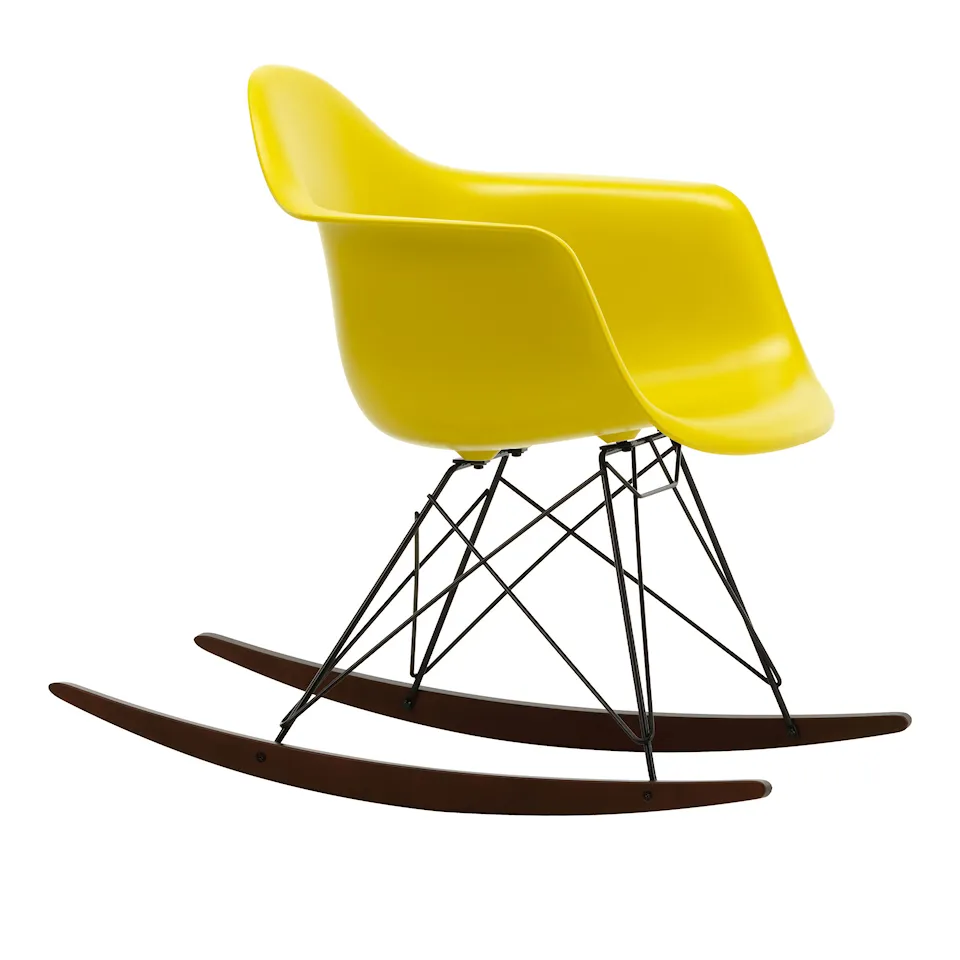 Eames RE Plastic Armchair RAR gungstol Basic Dark/Dark Maple