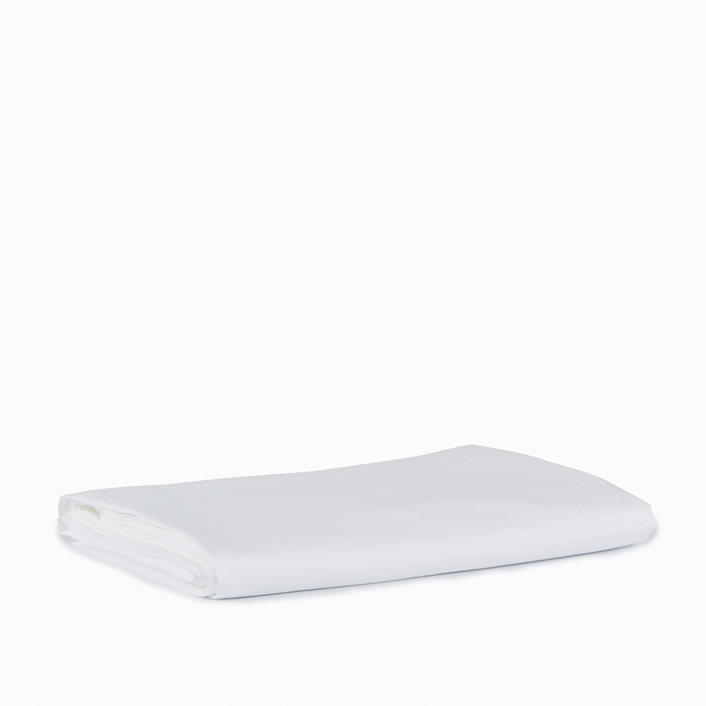 Mille Notti - Satina Underlakan EKO, Vit, 150 x 270 - Lakan - Vit