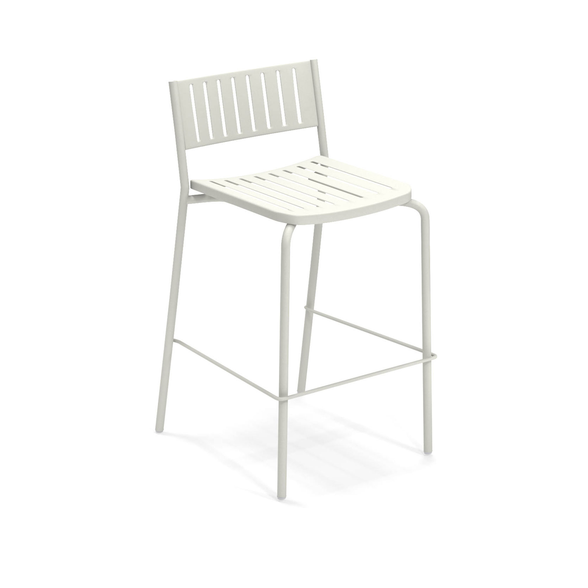 EMU - Bridge Stool White - Matstolar utomhus - Vit - Metall