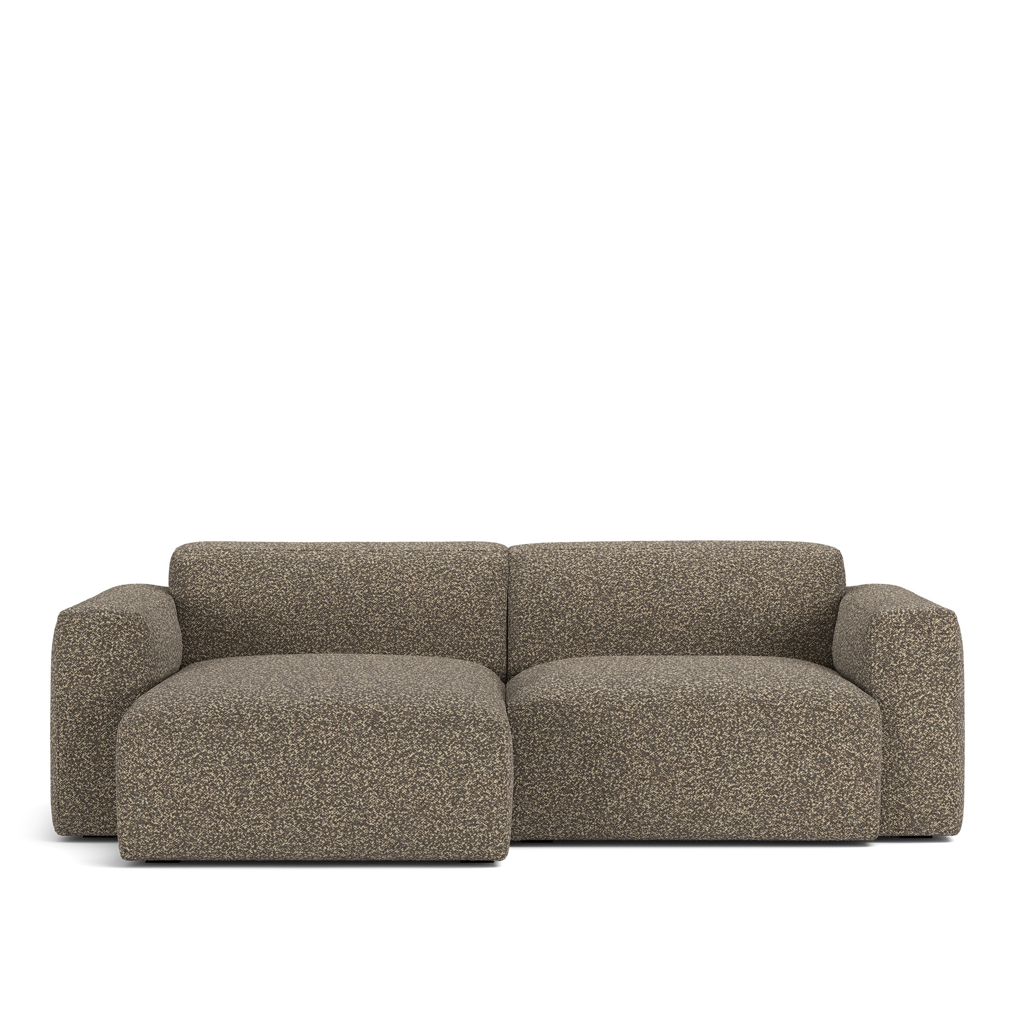 NOGA - Brick 2-Seater Chaise Lounge Left, Vellus 02 - Soffor