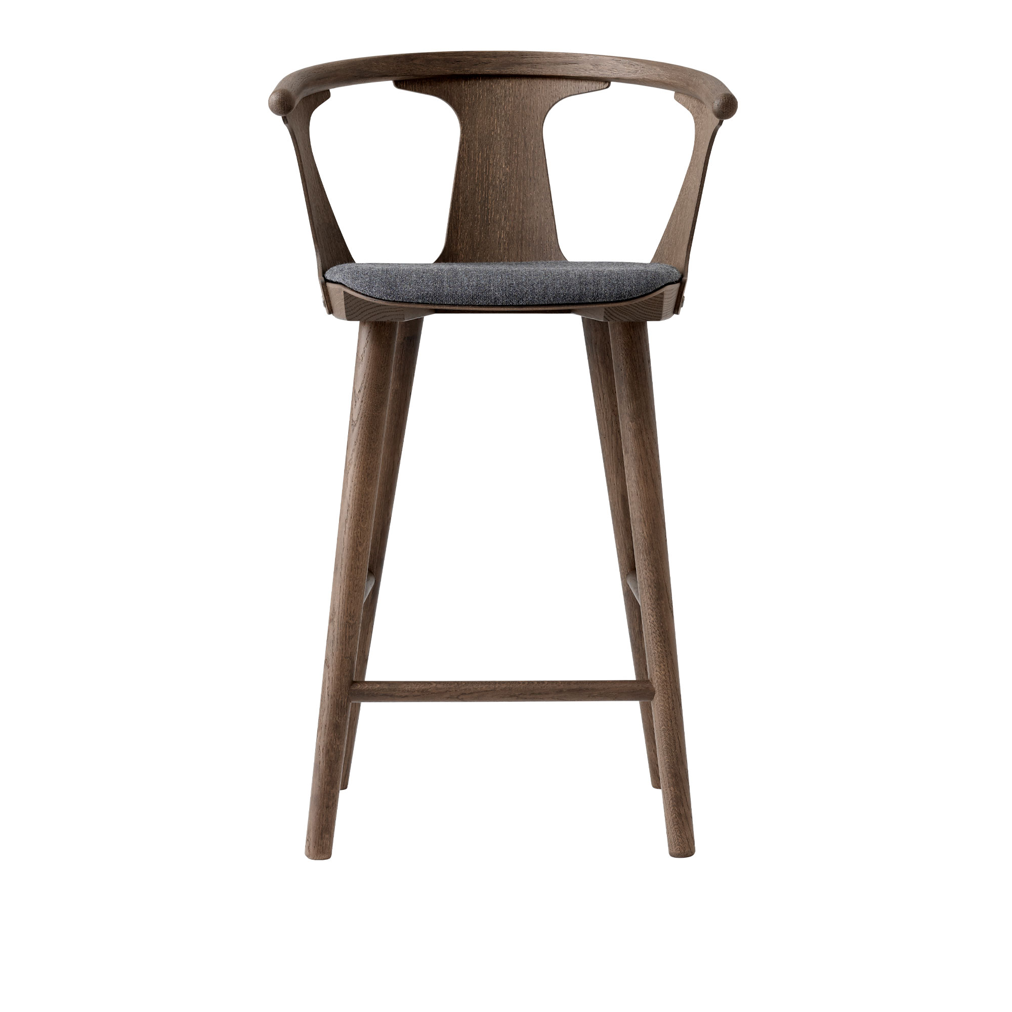 &Tradition - In Between SK8 - Smoked Oiled Oak - Fabric cat.2 - Divina Melange 3 170 - Barstolar & barpallar - Sami Kallio - Trä