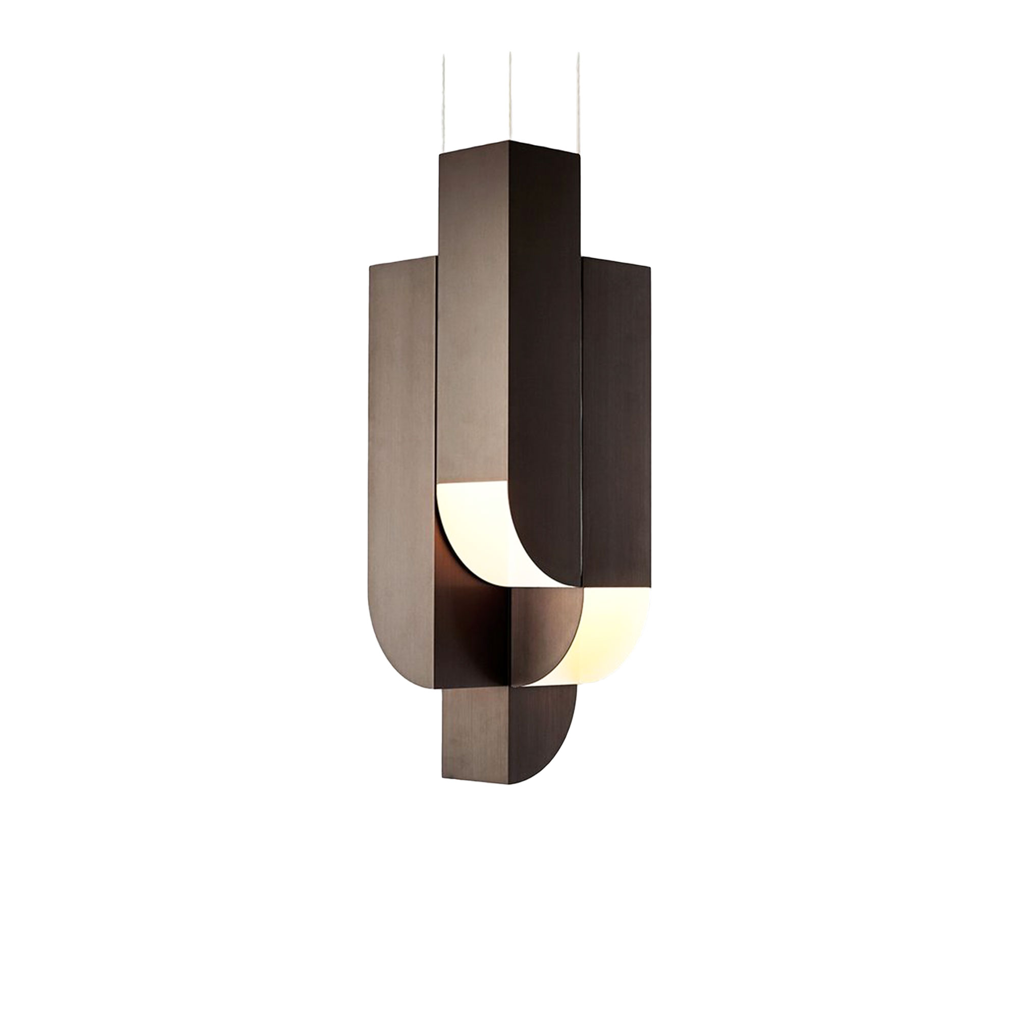 Roll & Hill - Cora Pendant 4 lights, Brons - Pendellampor - Karl Zahn - Brons