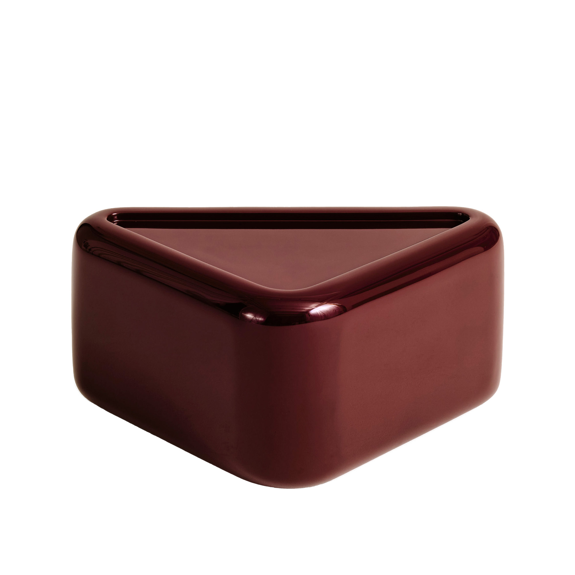 NO GA Projects - Triangle Module Table Red - Sofabord - Willo Perron - Rød - Plast