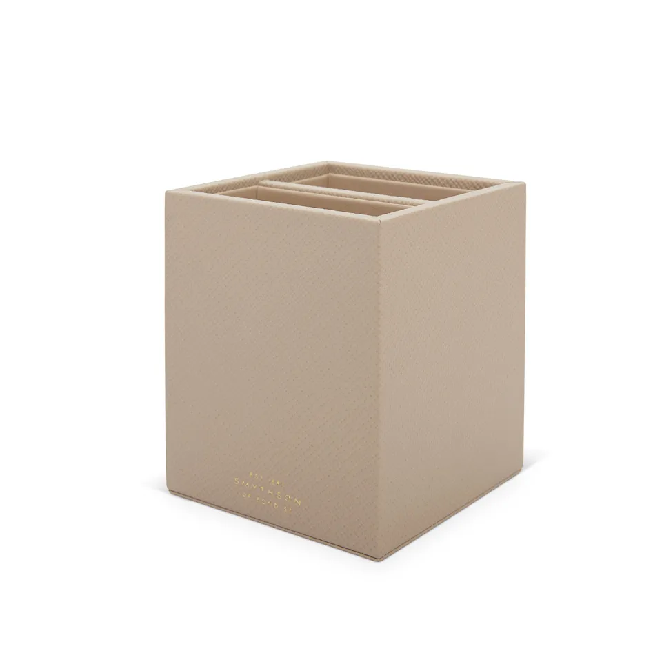 Panama Pen Pot with Divider