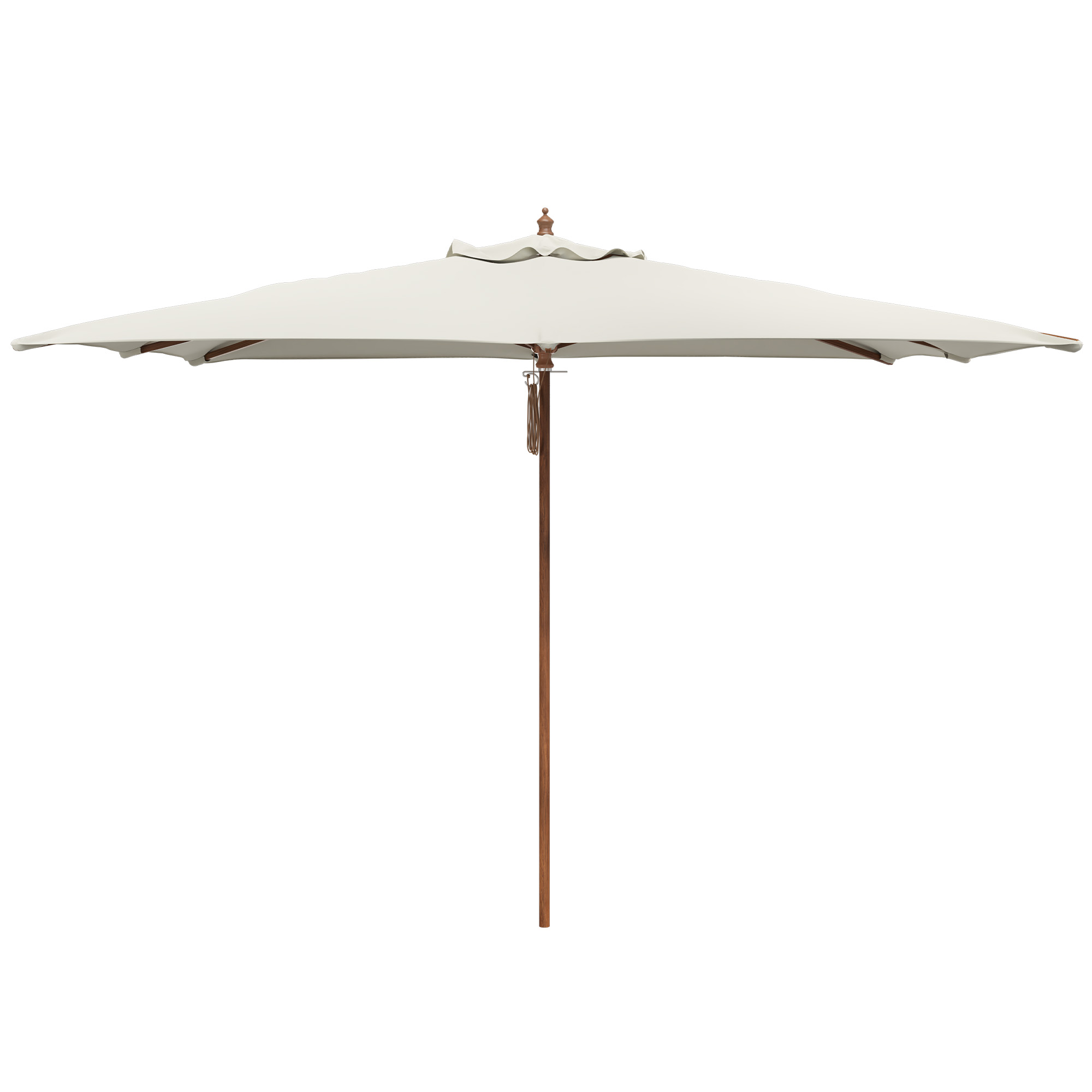 Fritz Hansen - Messina White parasoll 300 x 300 cm - Parasoll - Skagerak Design Team | Utemöbler - Loungemöbler - Parasoll | Möbelexperten