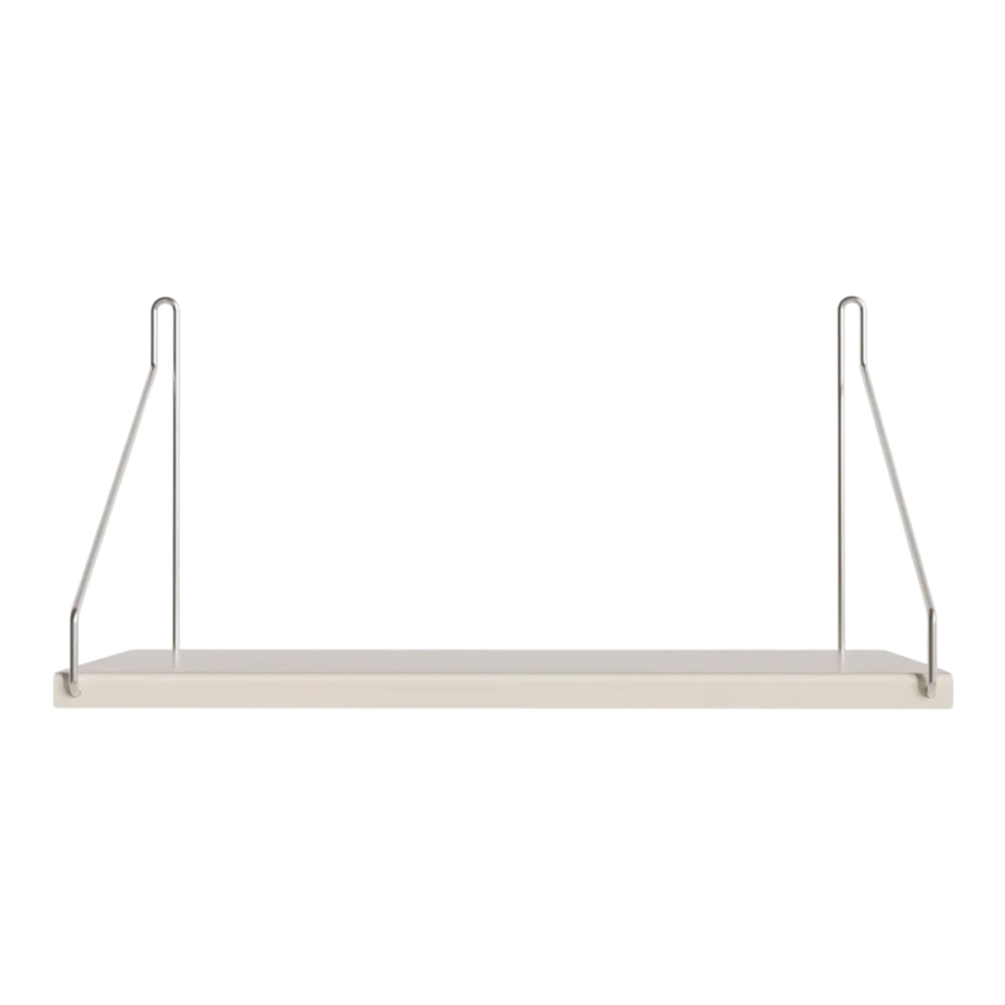 Frama - Single Shelf vägghylla Warm White Steel D20 W40 - Kim Richardt - Vit - Metall |  | Möbelexperten