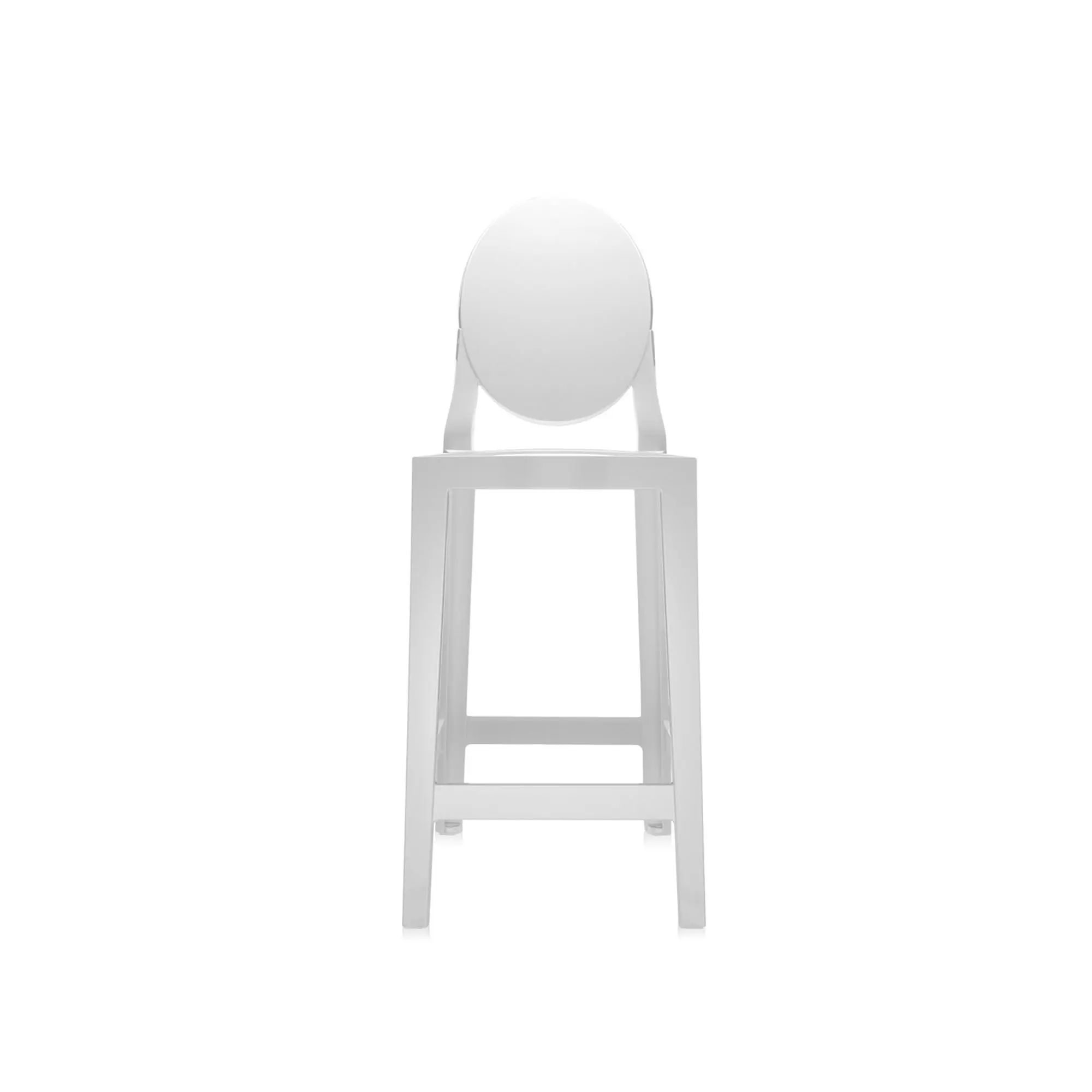 One More Stool Oval Back Rest H.65 cm