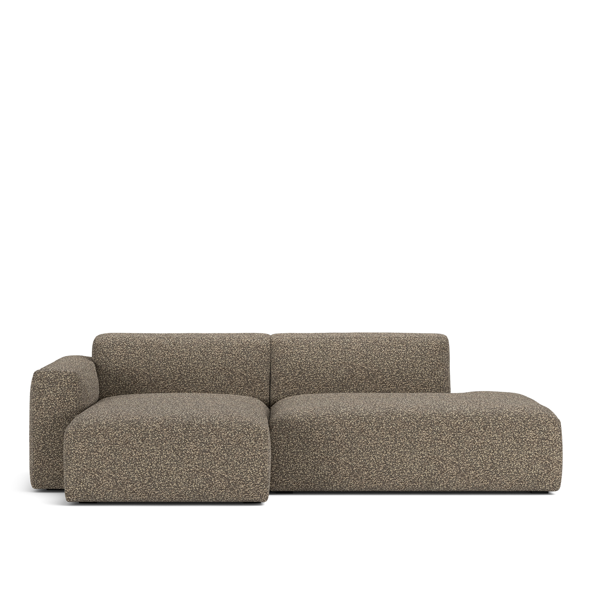 NOGA - Brick 2-Seater Chaise Lounge Open End Right, Vellus 02 - Soffor
