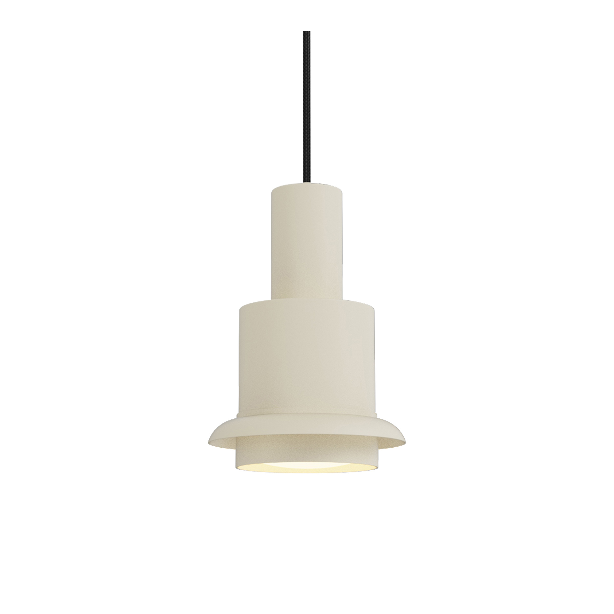 DCWéditions - Chaumont 190 Pendant lamp Ø19 cm H28 cm – White - Pendellampor - Marc Held - Vit | Belysning - Taklampor - Pendellampor | Möbelexperten