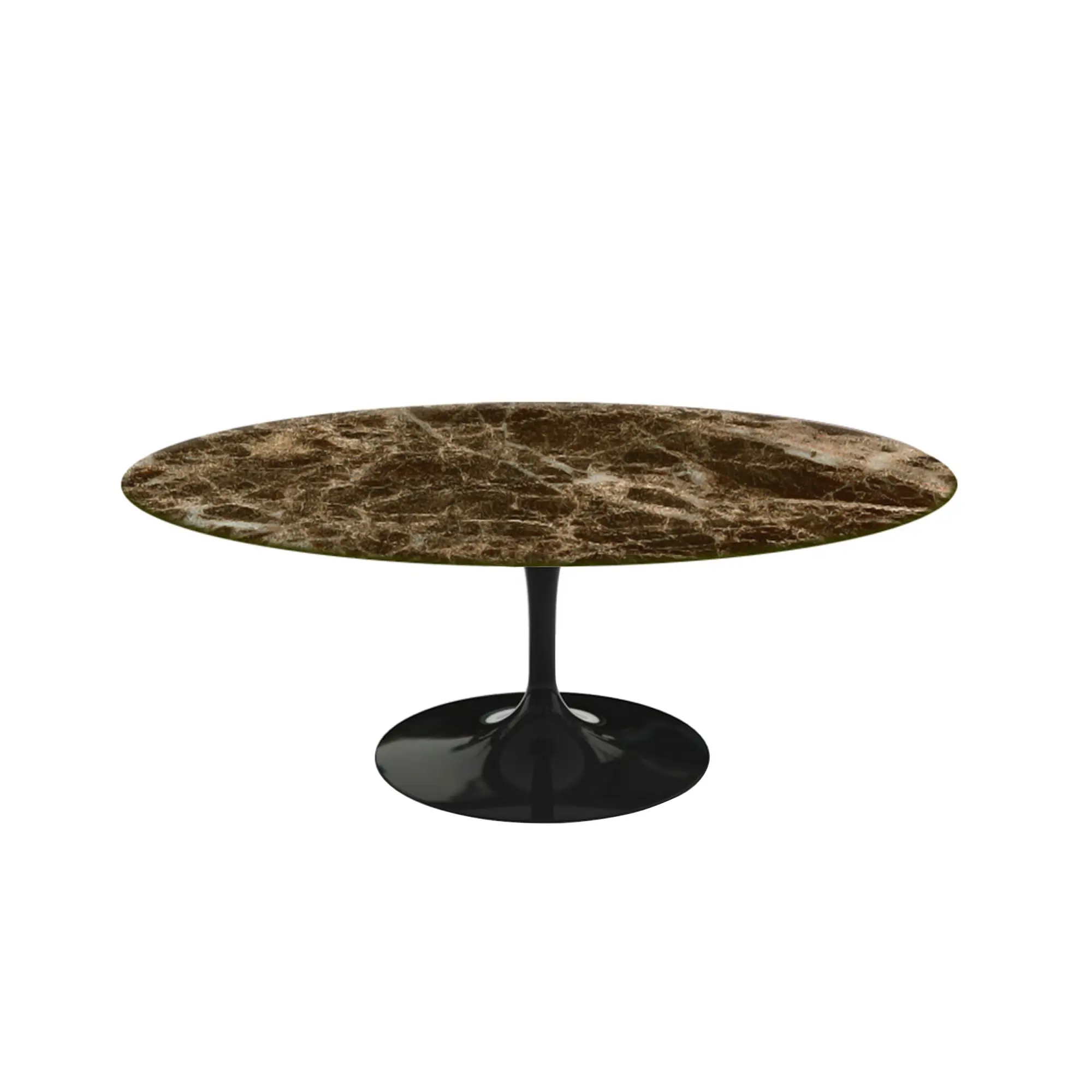Saarinen Oval Sofabord Black