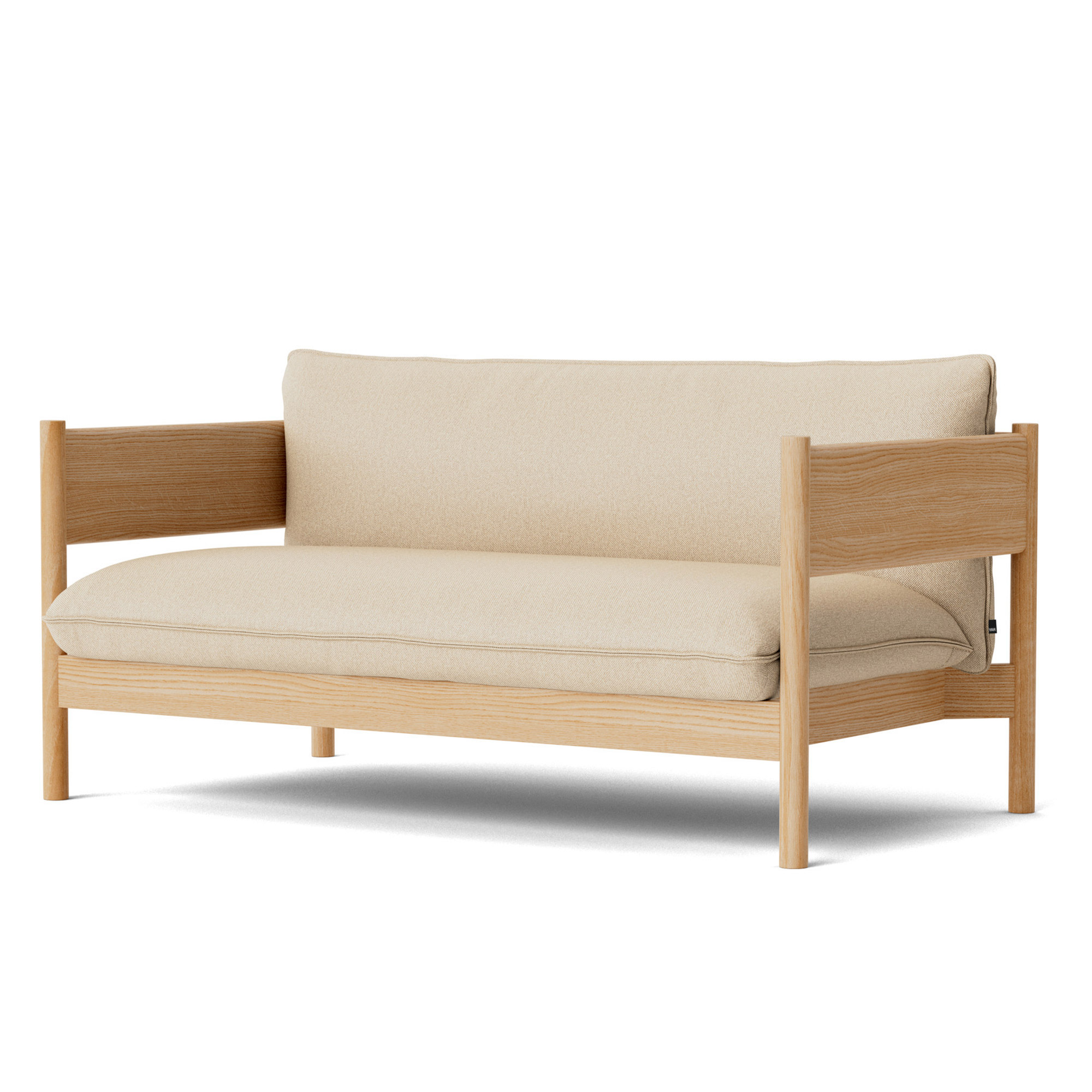 HAY - Arbour Club Sofa Hallingdal 220 / Oiled Waxed Oak - Soffor - designer_andreas_engesvik,Daniel Rybakken