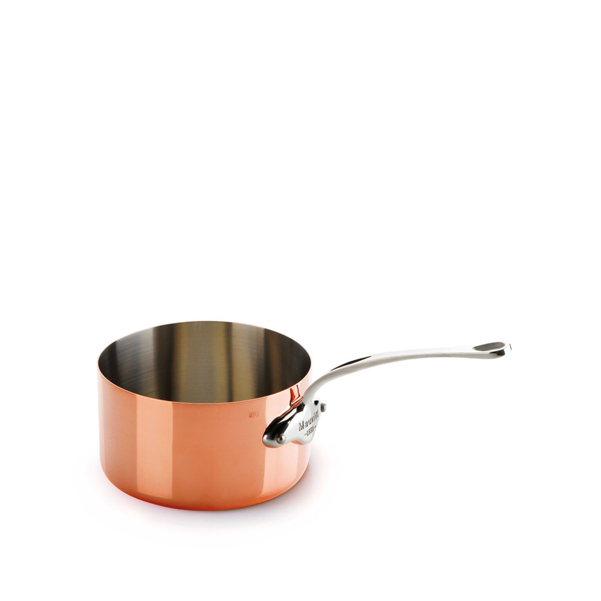 Mauviel - Saucepan M'150S Copper/Steel - 1,1 L - Kjeler og kasseroller