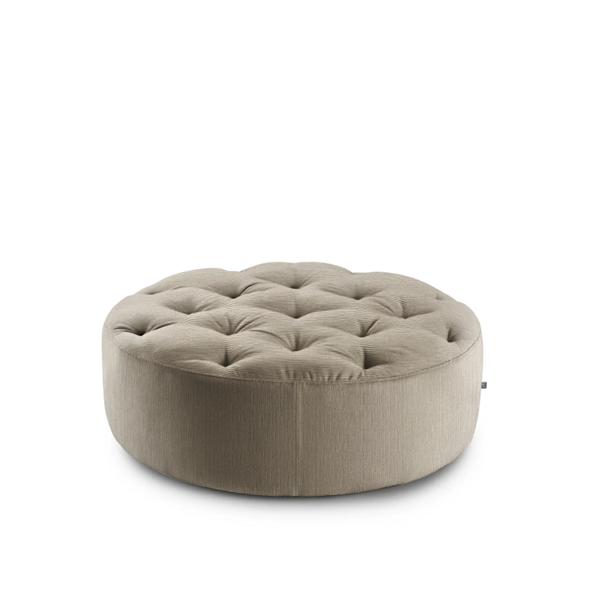 Wheel puff med flere knapper Ø 100 cm