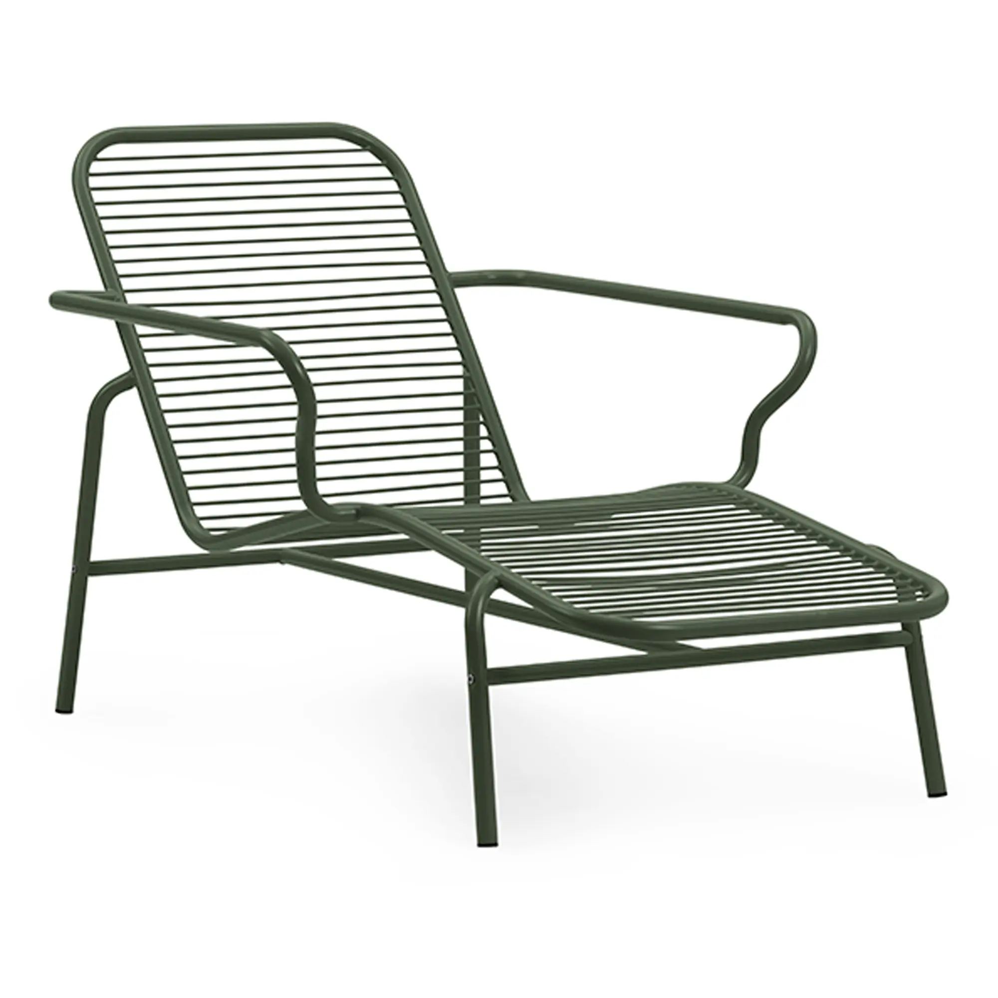Vig Chaise Longue - Dark Green