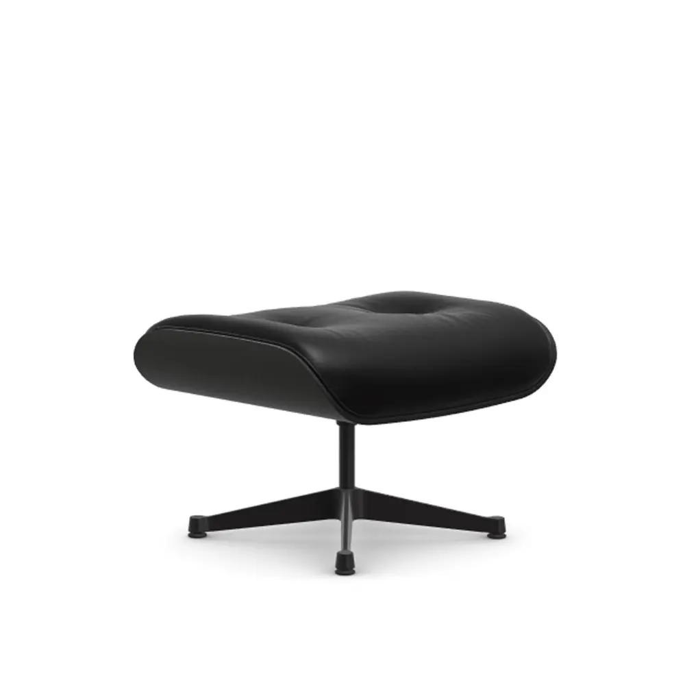 Lounge fotskammel Black