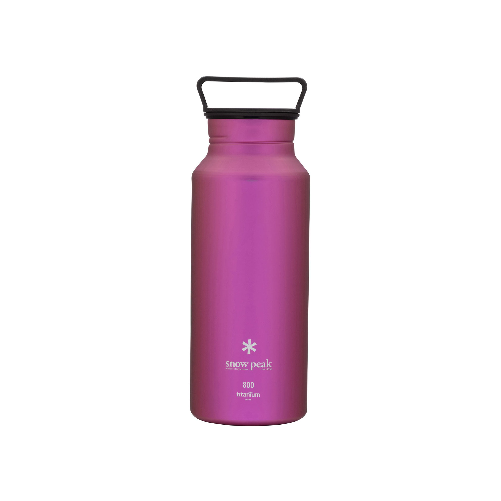 Snow Peak - Titanium Aurora Bottle 800 Pink - Termosar - Metall/Syntetiskt/Plast