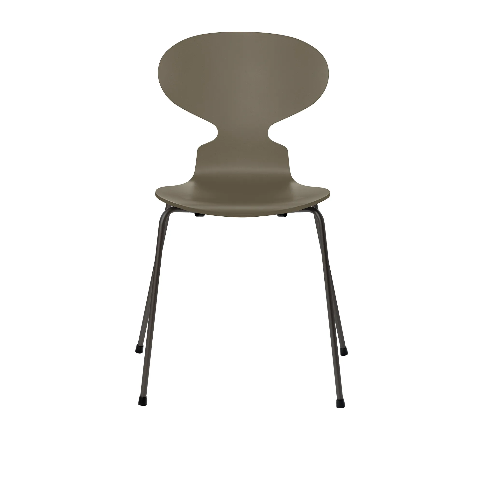 3101 Myran stol Lacquered Beech Veneer Warm Graphite