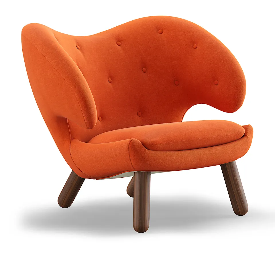 Pelican fåtölj Walnut