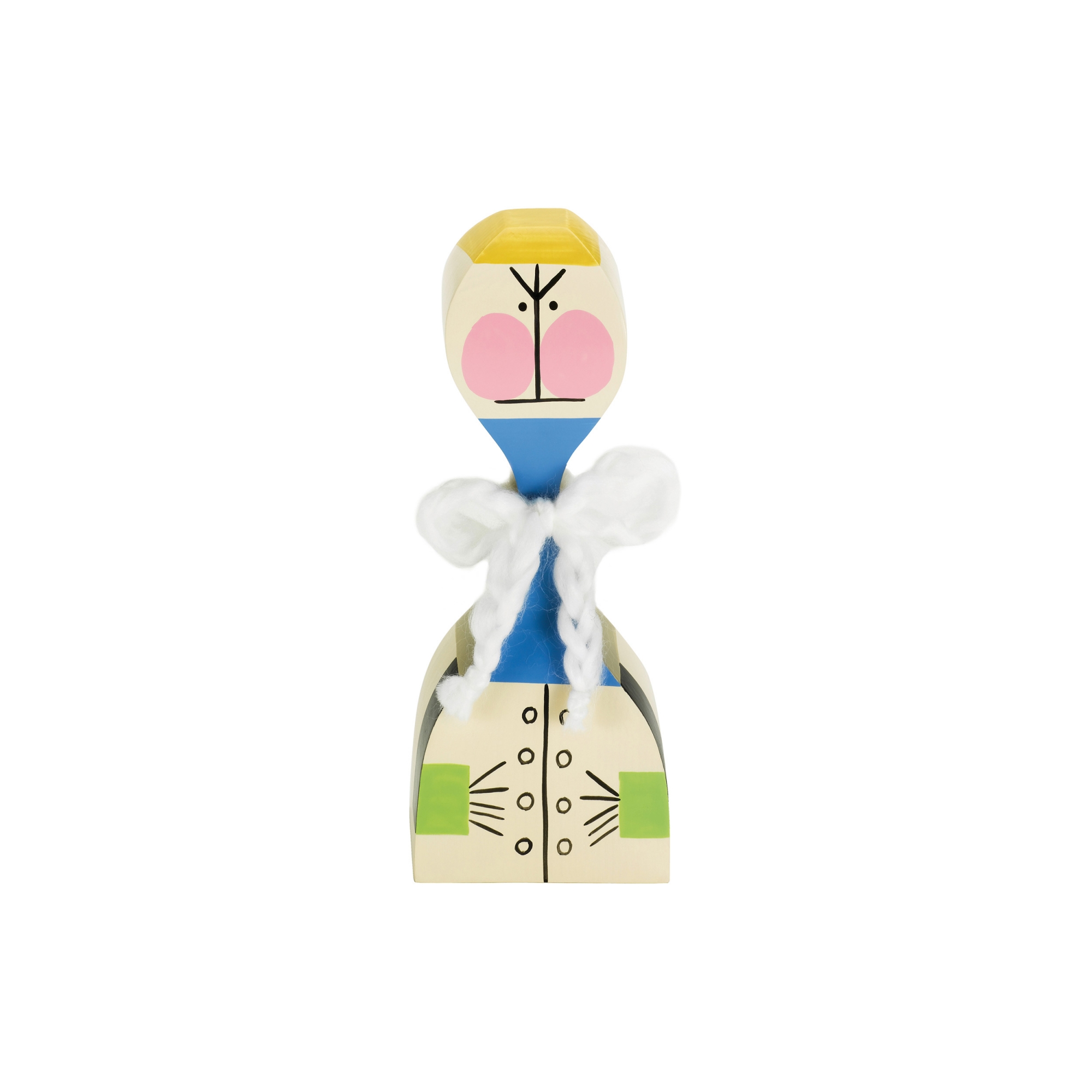 Vitra - Wooden Dolls No. 21 - Prydnadsföremål - Alexander Hayden Girard - Flerfärgad
