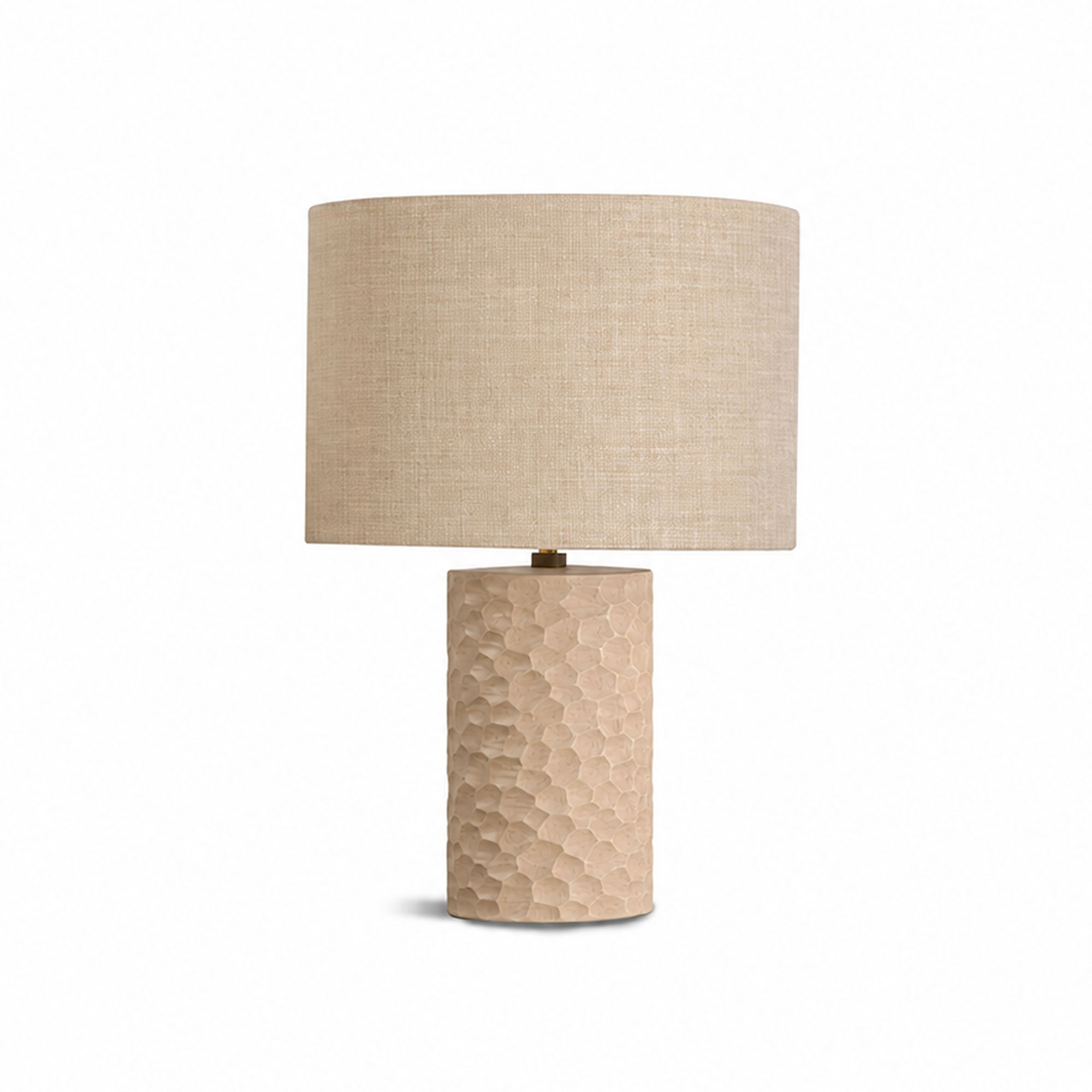 Zanat - Touch Medium bordslampa vitoljad l&ouml;nn - Bordslampor - Studioilse - Tr&auml;f&auml;rgad