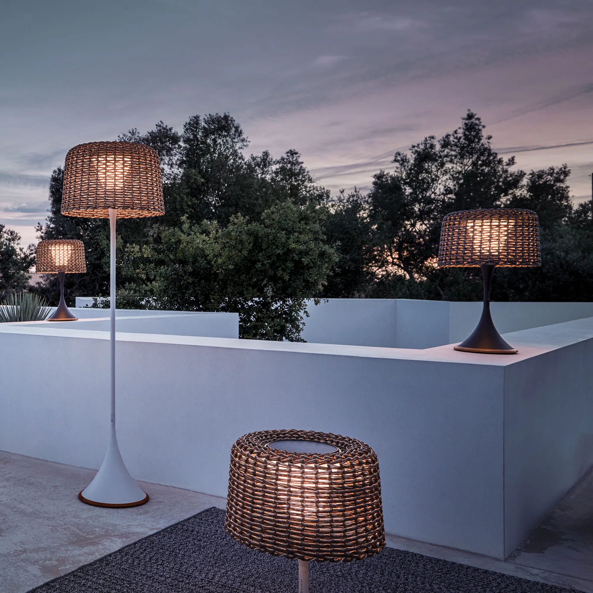 Ambient Mesh Lantern Tall