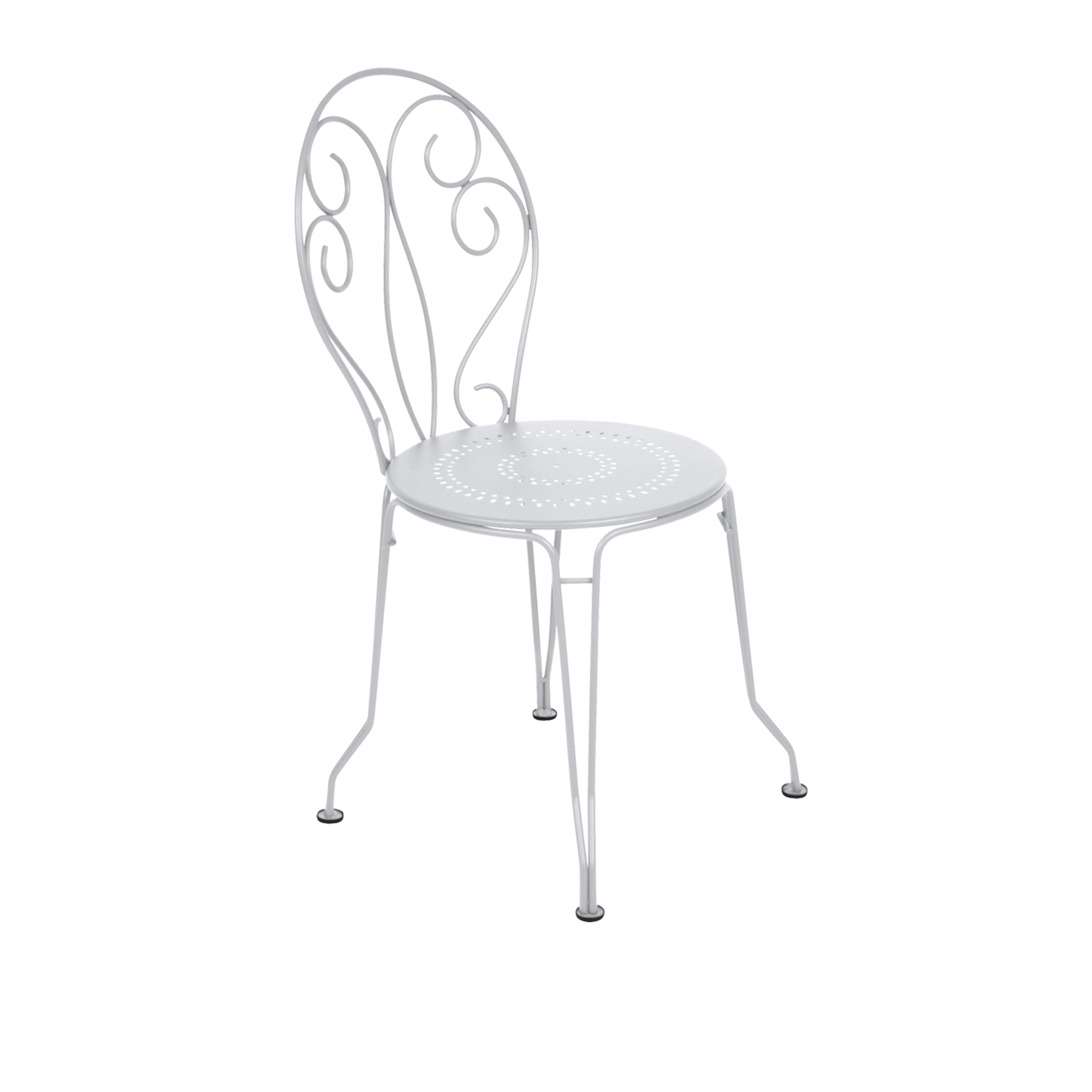 Fermob - Montmartre Chair, Cotton White - Matstolar utomhus - Vit - Metall