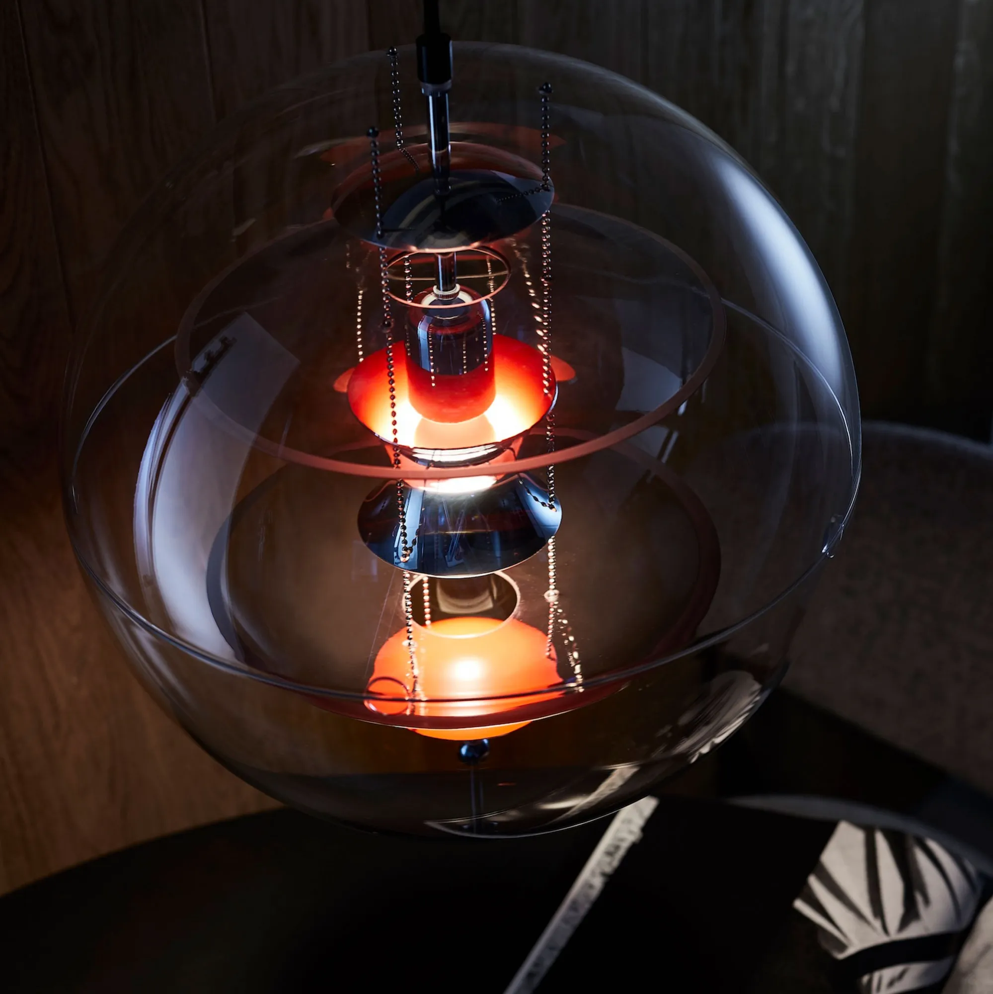 VP Globe Coloured Glass Pendant