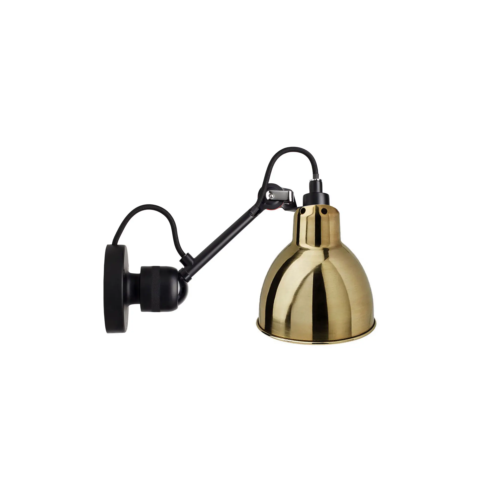 Lampe Gras No304 - Round - Svart bas