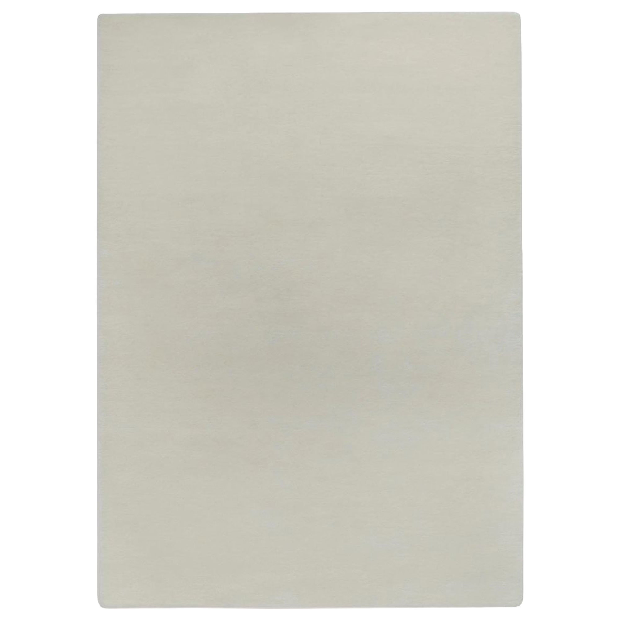 Tinted Objects - Liljehok Wool Rug Offwhite 250x350 - Ullmattor - Vit - Ull | Mattor - Material - Ullmattor | Möbelexperten
