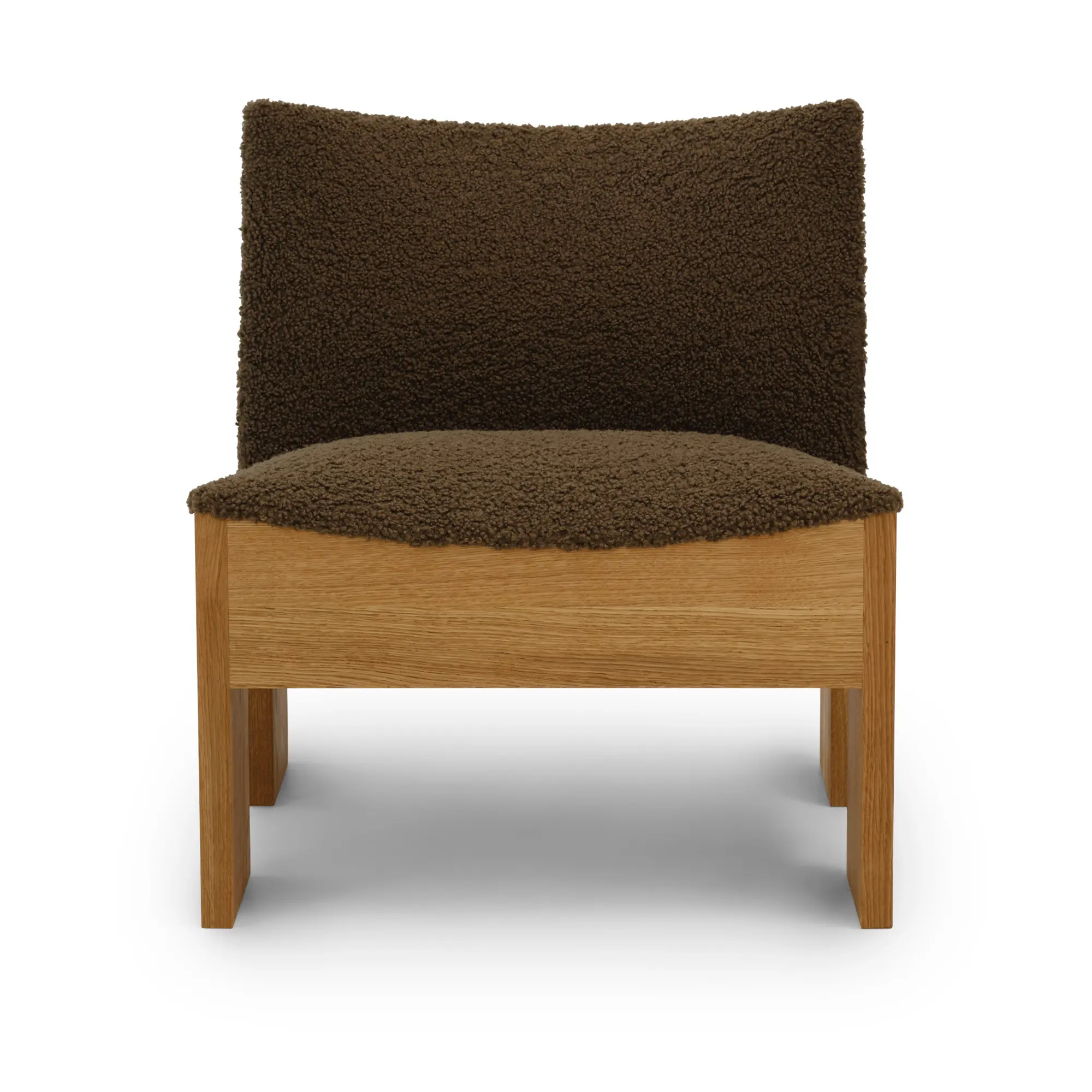Tenon Lounge Chair Fumed Oak
