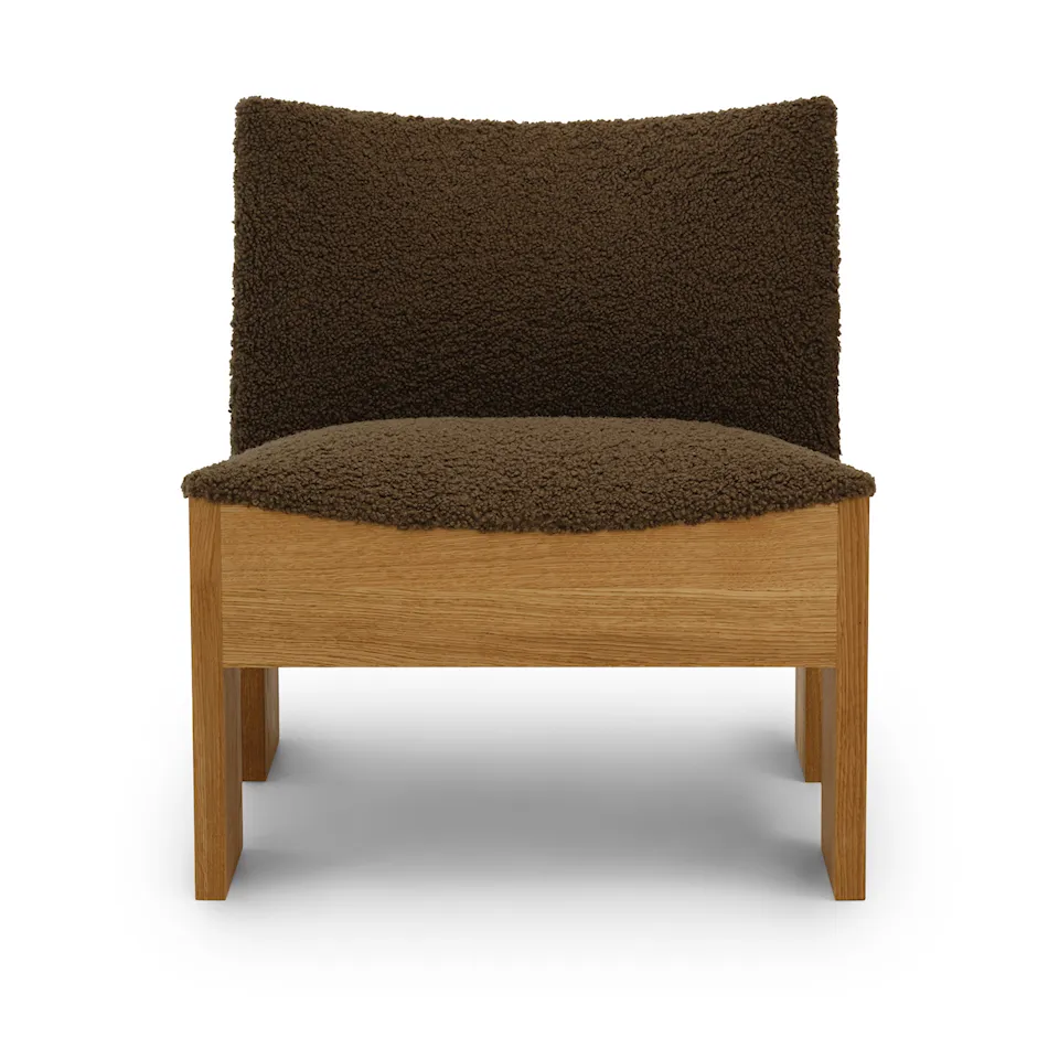 Tenon Lounge Chair Fumed Oak