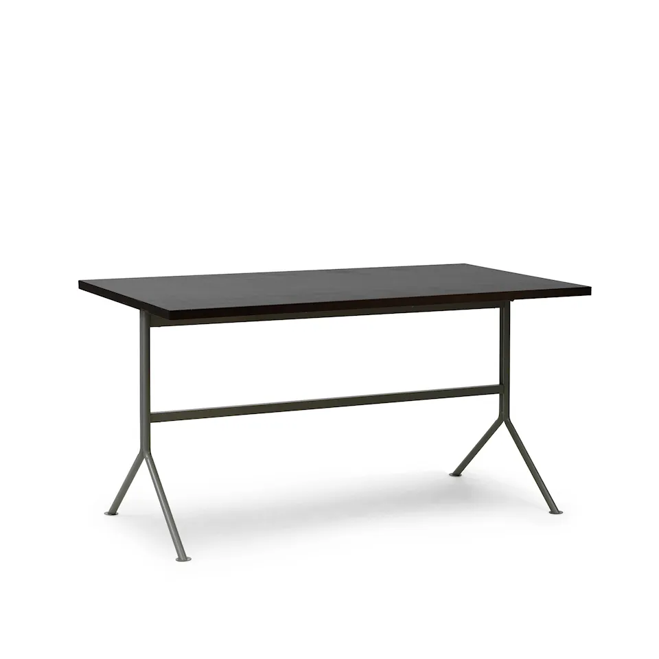 Kip Desk Grey Steel