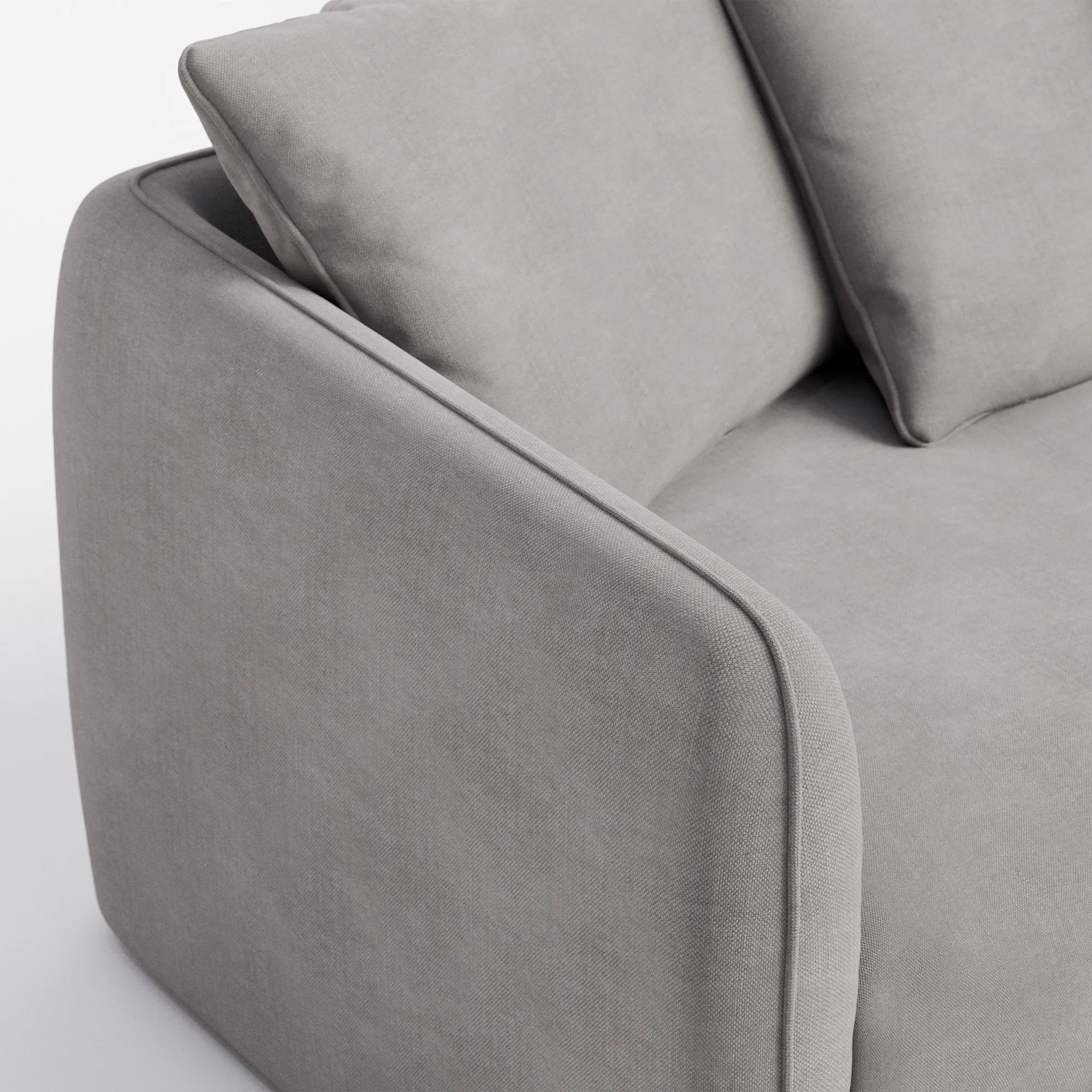 Pavarotti 3-Seater with Ottoman