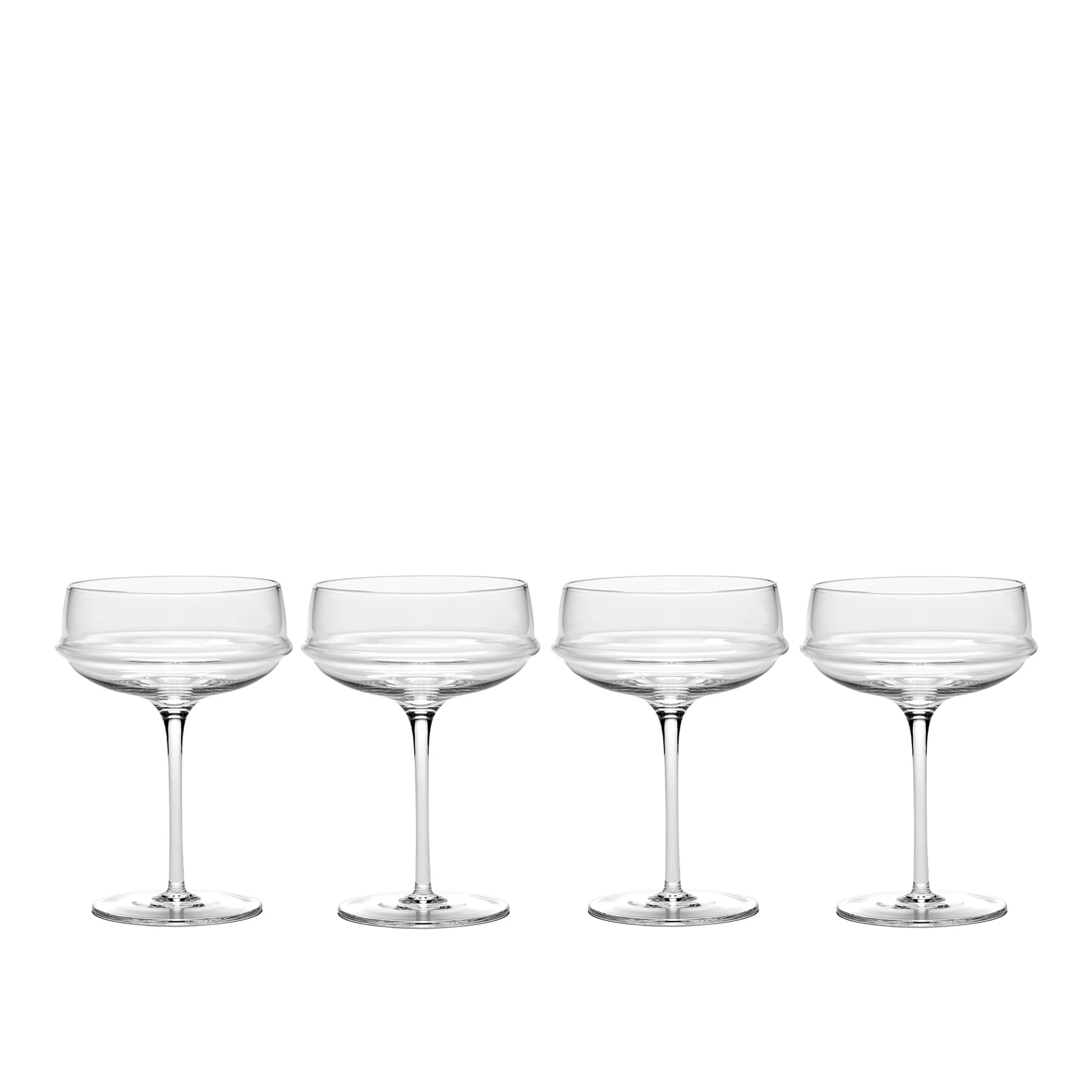 Champagne Coupe Dune - Set of 4