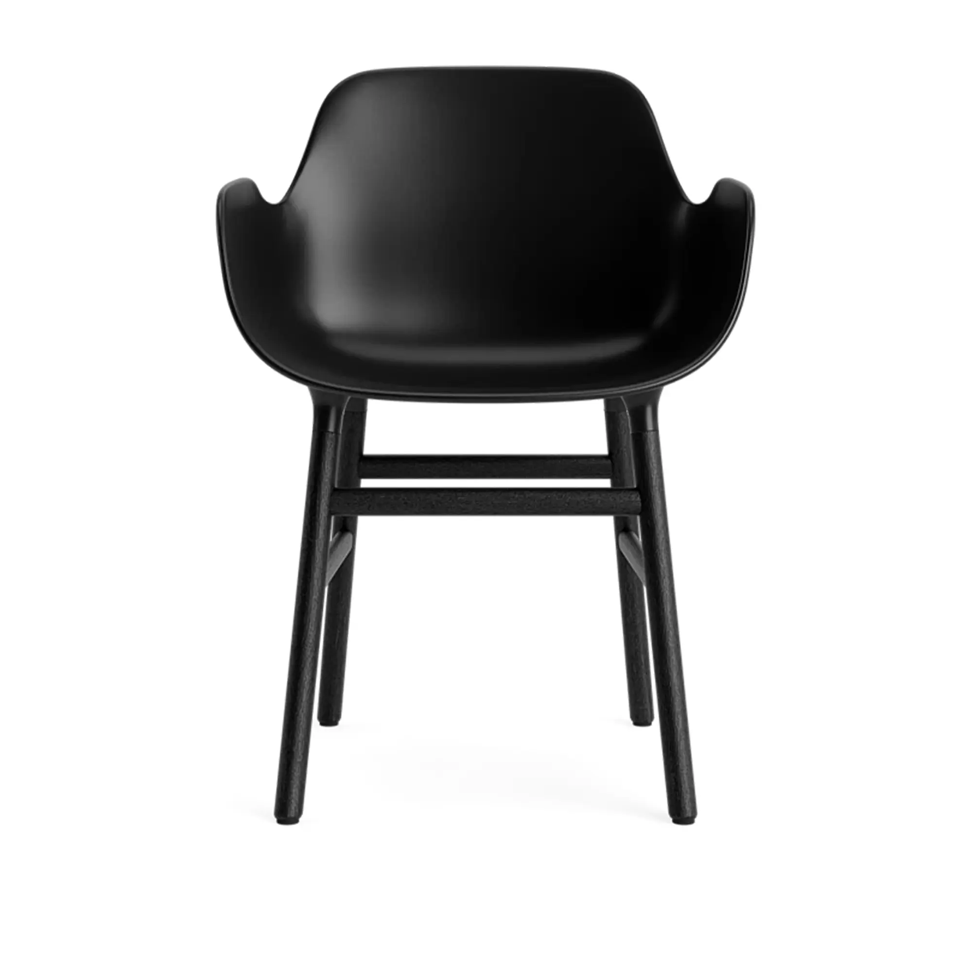 Form Armchair Black Oak