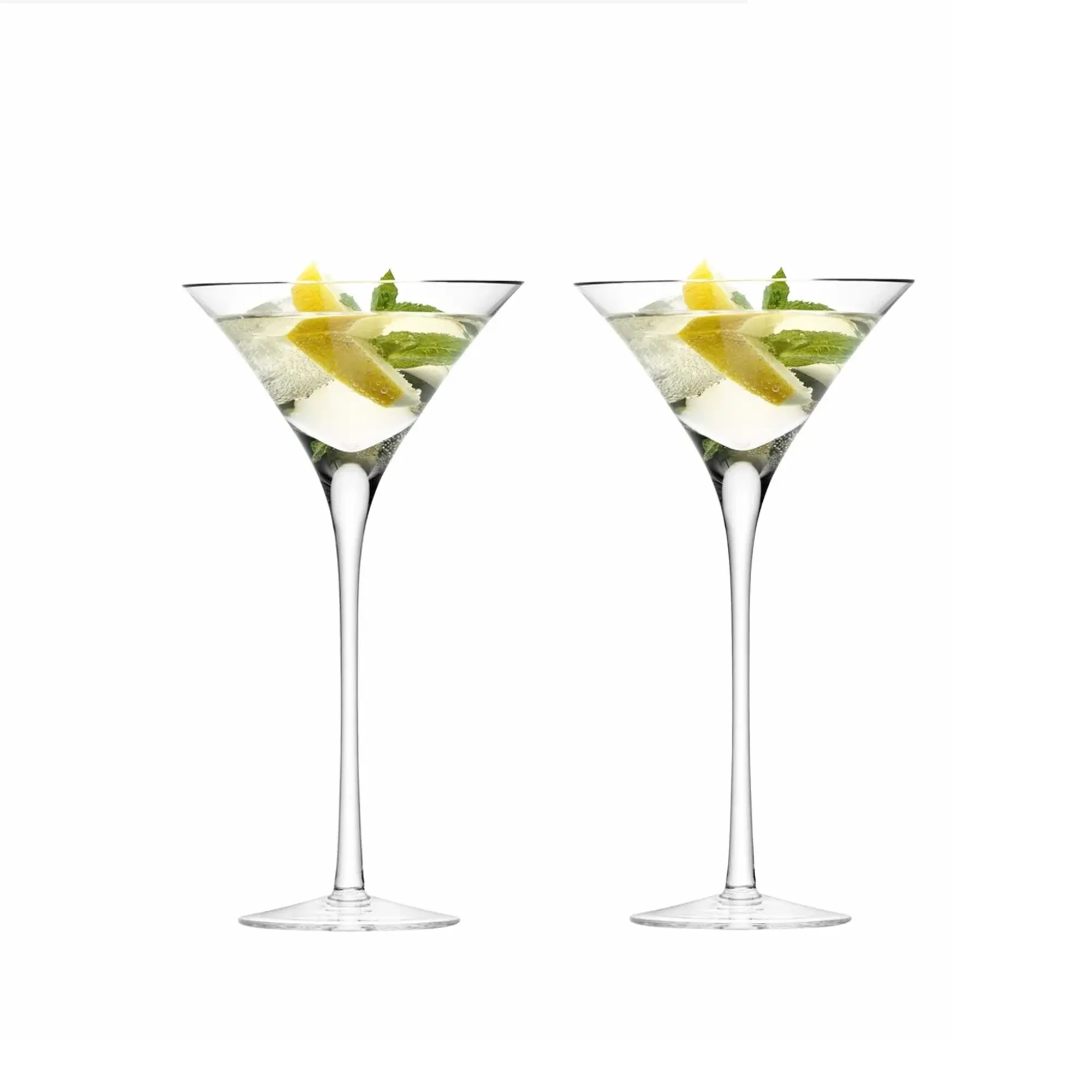 Bar Cocktail Glass 275ml Clear, Set of 2