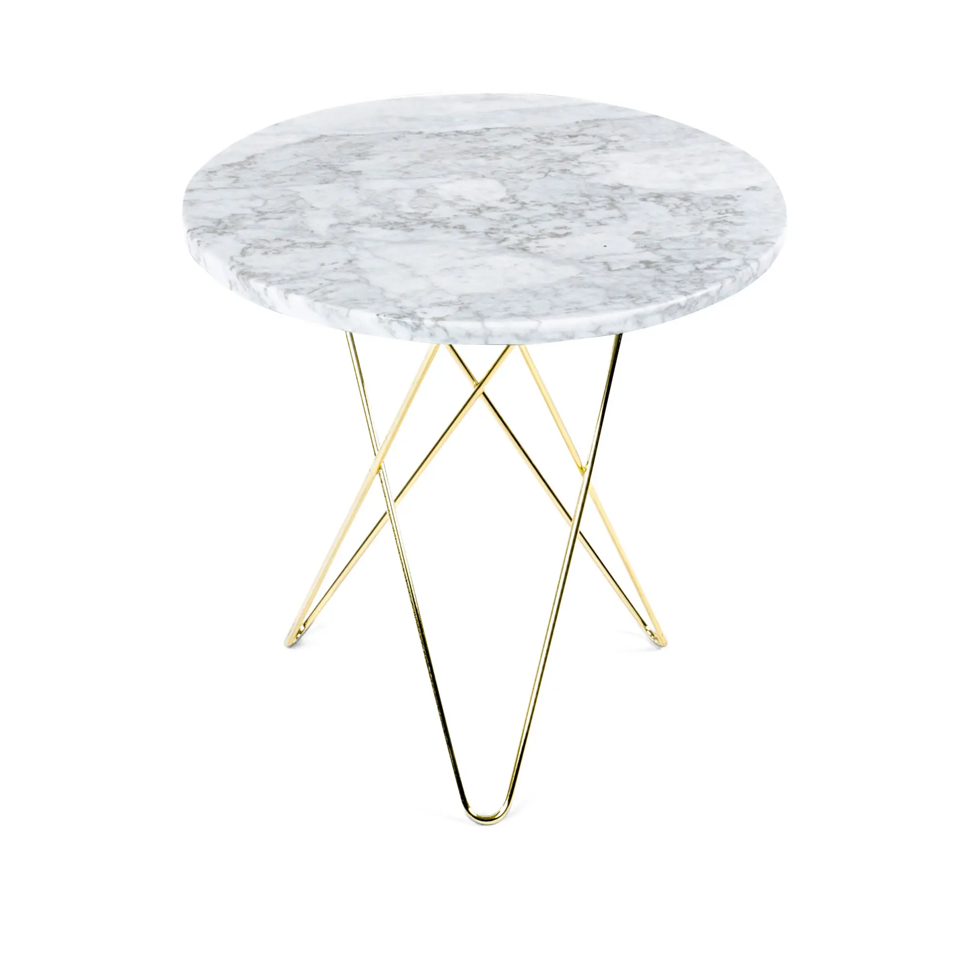Tall Mini O Table - Marble