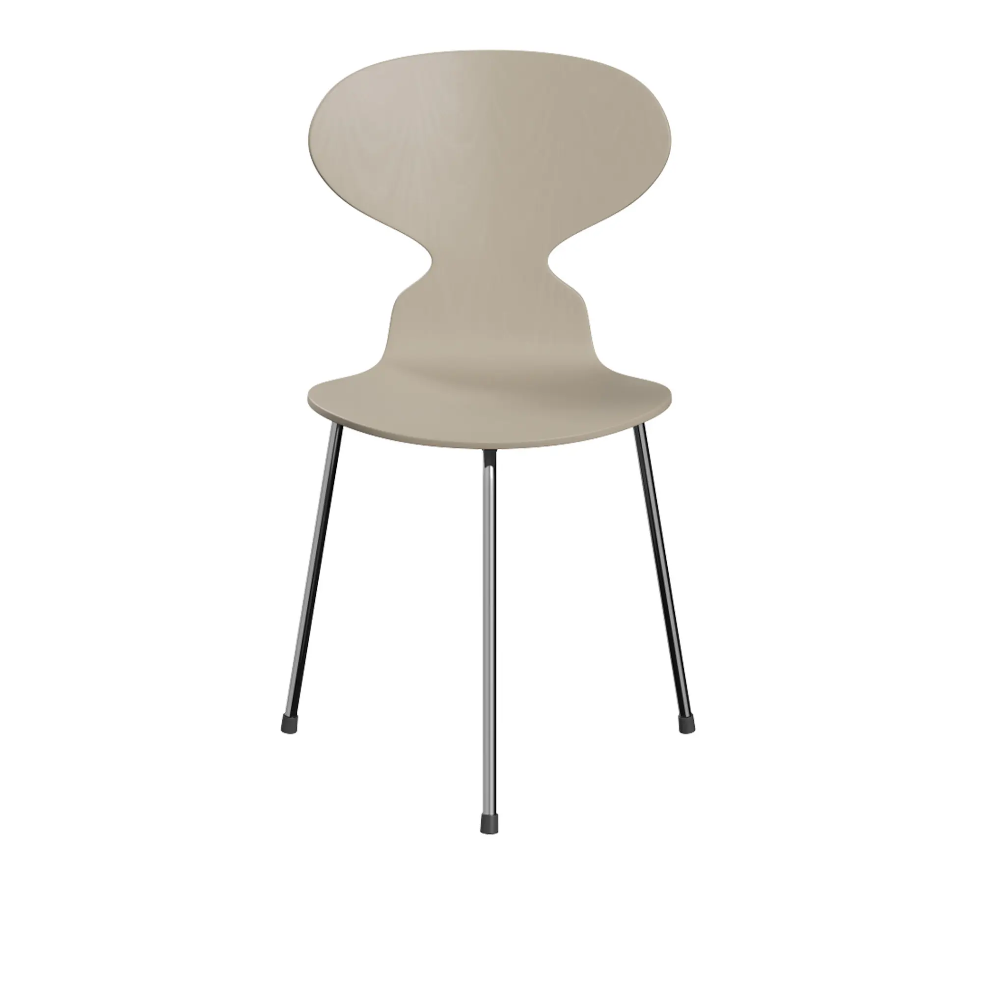 3100 Myran stol Coloured Ash Veneer Chrome