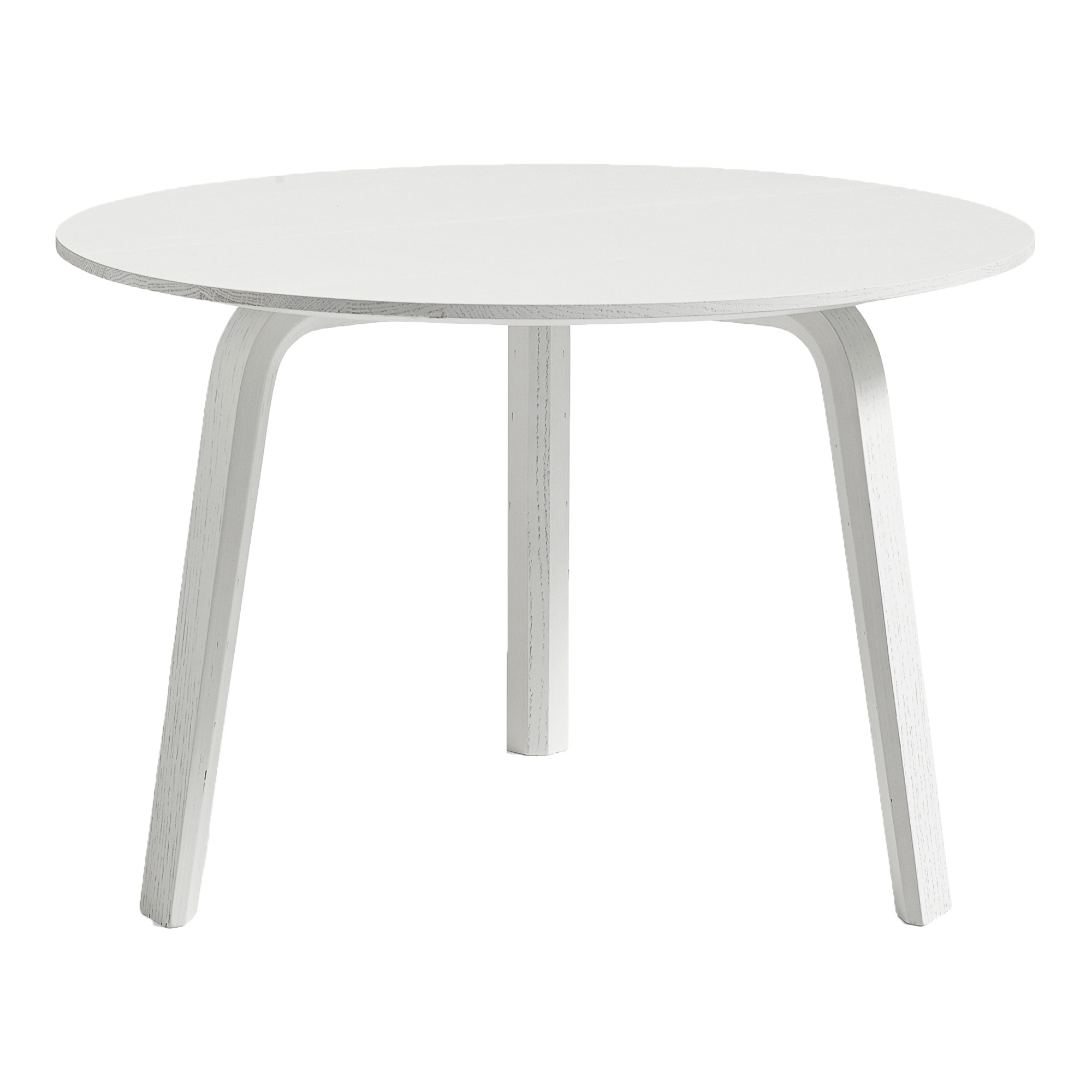HAY - Bella Coffee Table, White, Ø60 x H39 cm - Soffbord - Vit - Trä