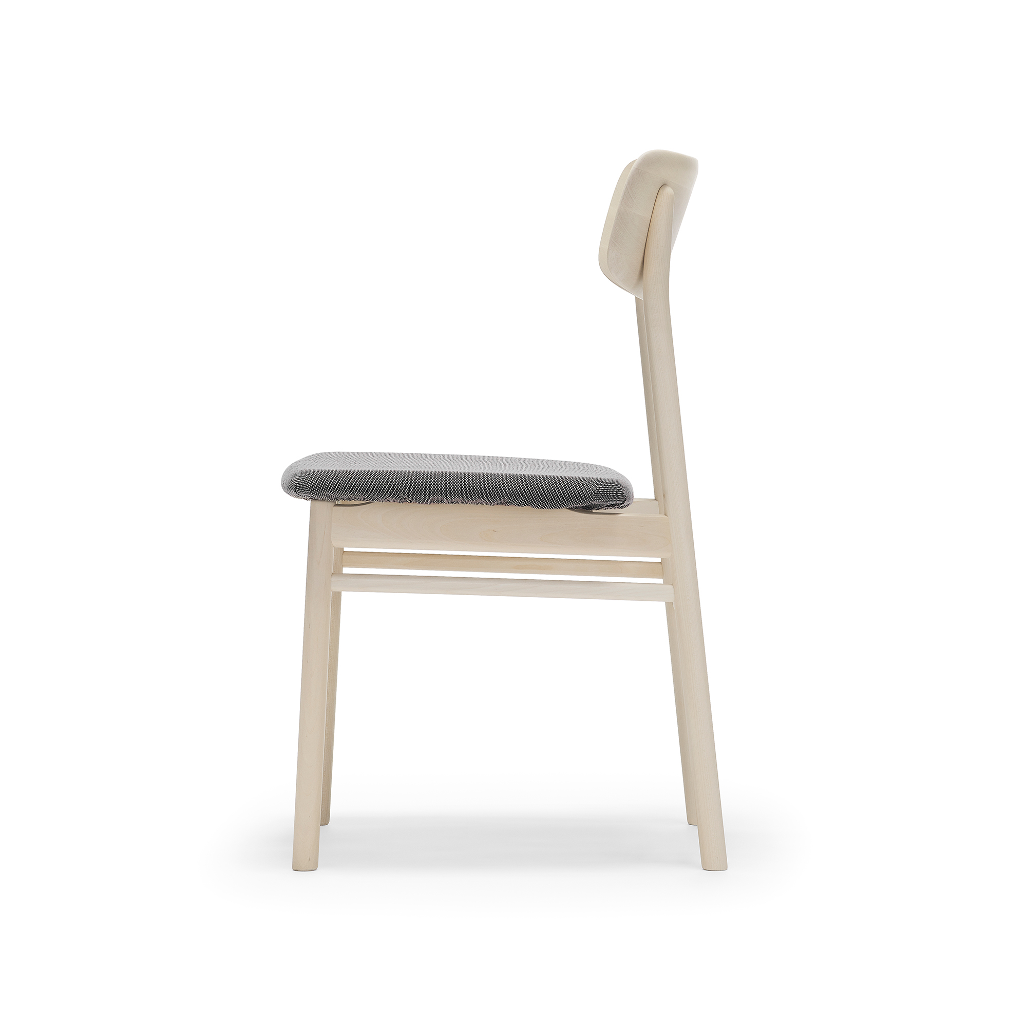 Stolab - Prima Vista Stol, Björk Mattlack - Blues CS II 9202 - Matstolar - Marit Stigsdotter,Staffan Lind - Träfärgad - Trä/Textilmaterial