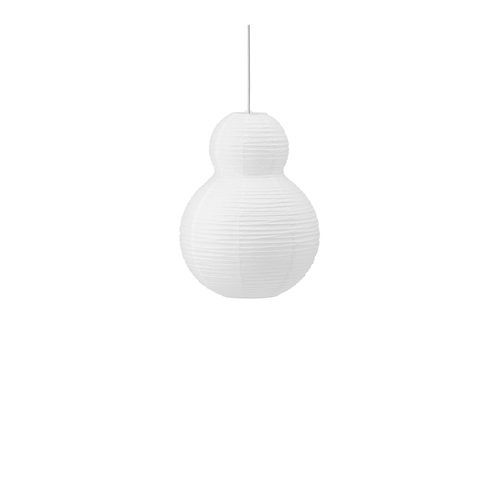 Normann Copenhagen - Puff Lamp Bubble White - Lampeskjermer - Saskia Huebner - Hvit